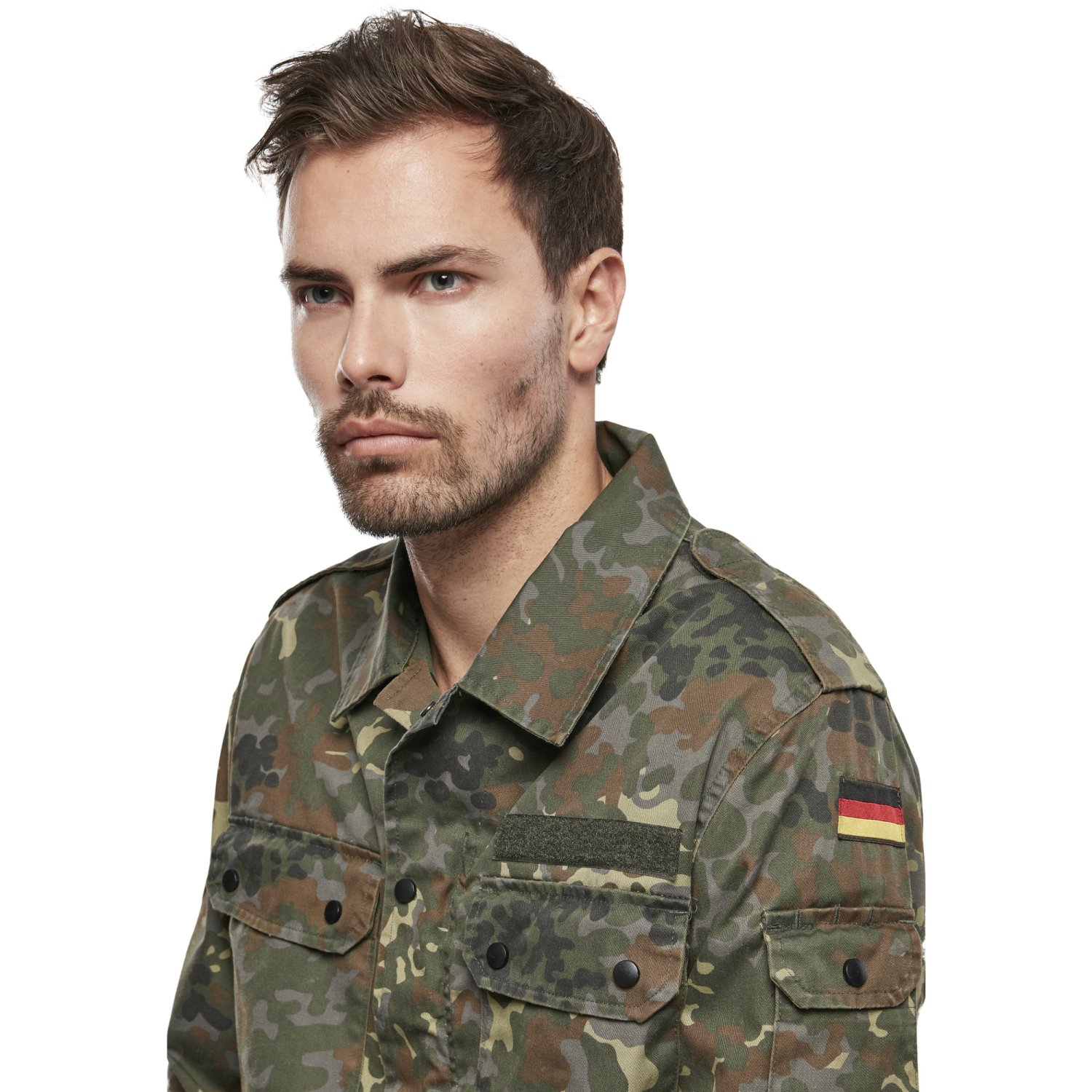 Brandit - BW Field Blouse Zip Shirt flecktarn
