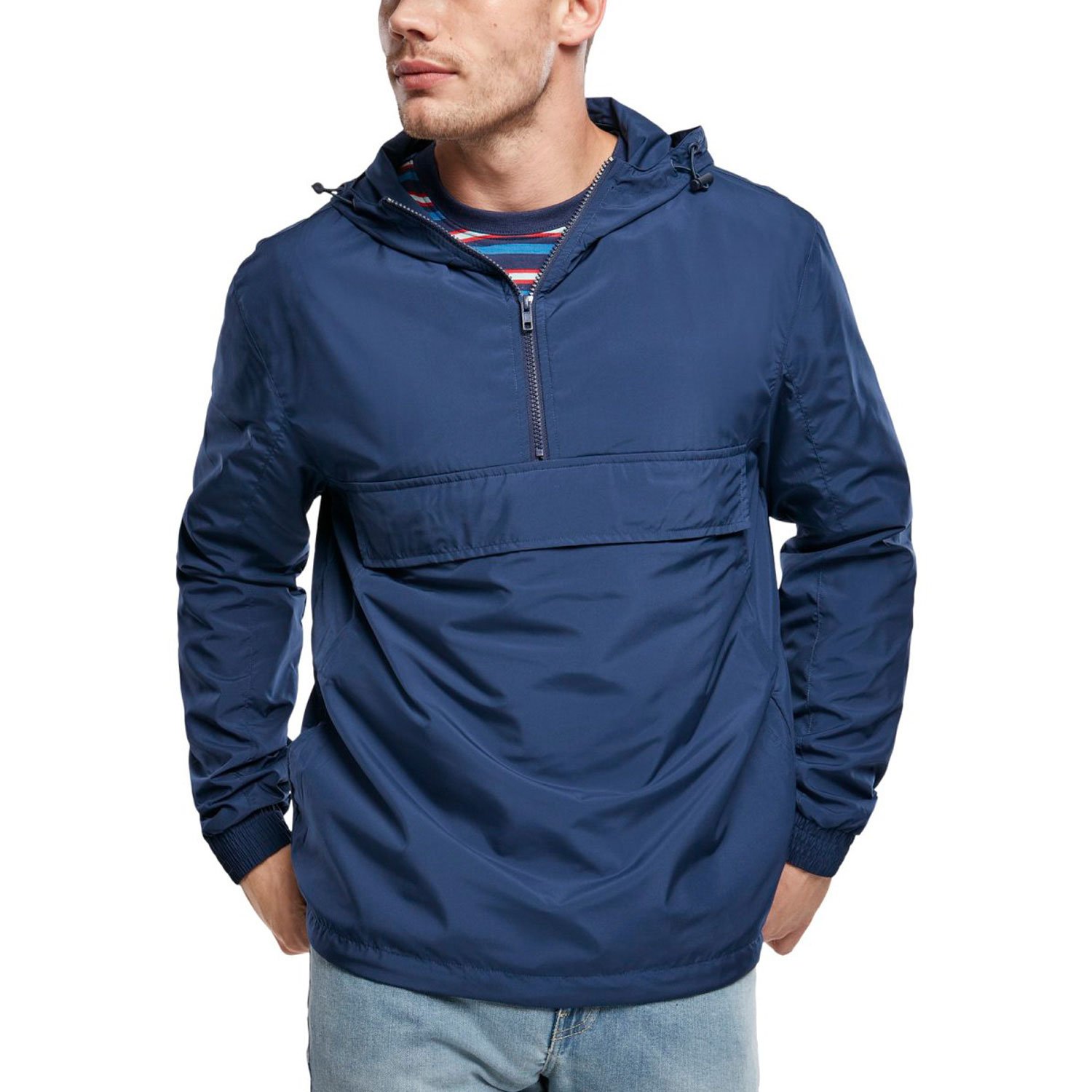 Urban Classics - BASIC Pull-Over Windbreaker Jacket black