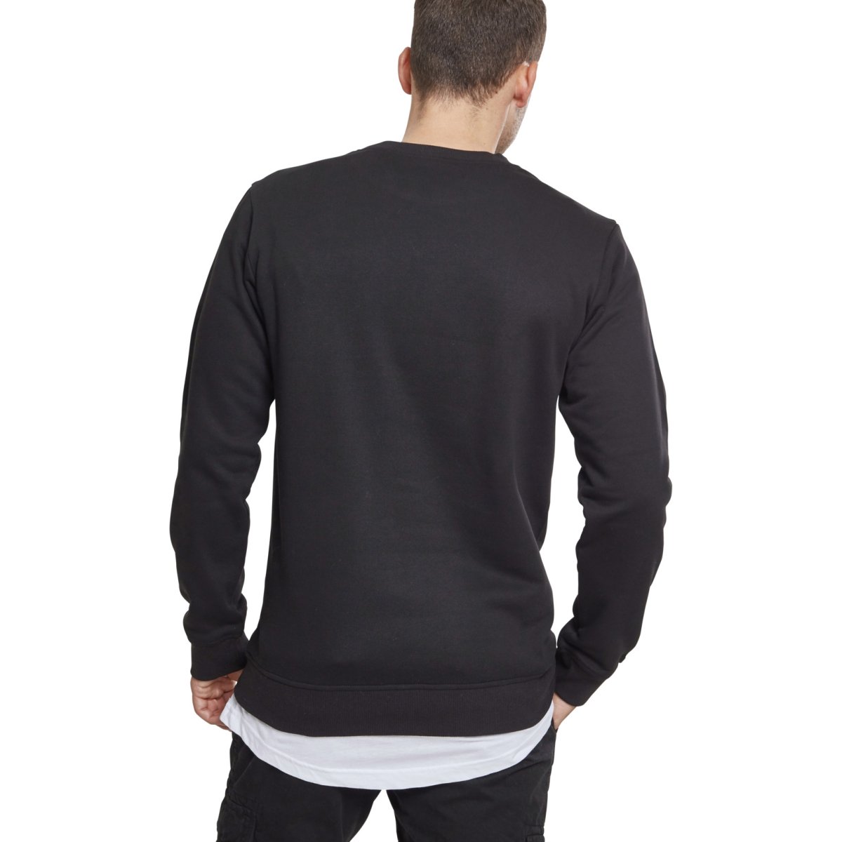 Urban Classics - BASIC Crewneck Terry Fleece Pullover