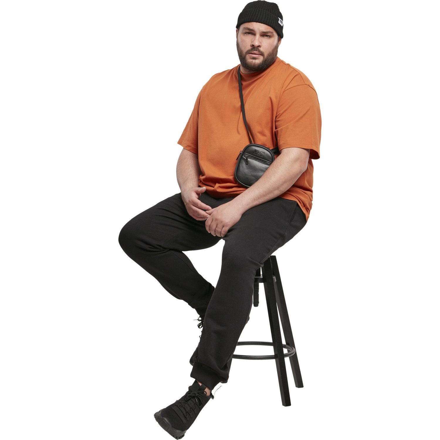 Urban Classics - Organic Coton Sweatpants noir