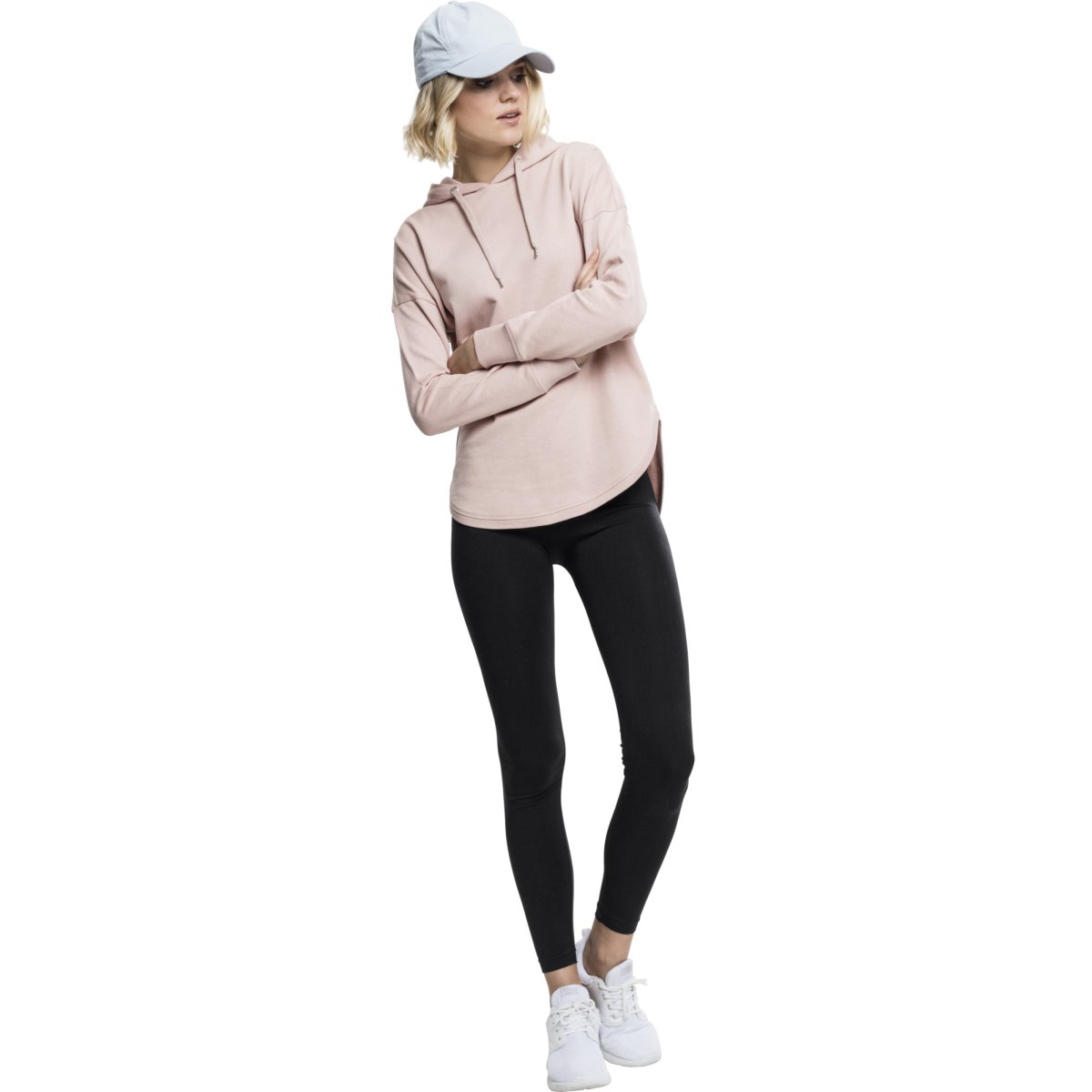 Urban Classics Ladies - OVERSIZED TERRY Hoody rose clair