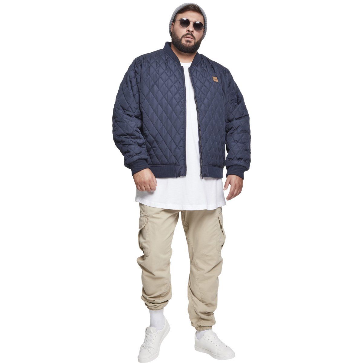 Urban Classics - DIAMOND Quilt Nylon Übergangsjacke