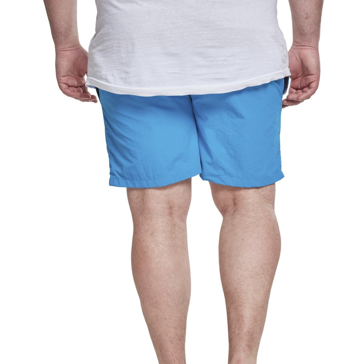 Urban Classics - BLOCK Short de bain turquoise / navy