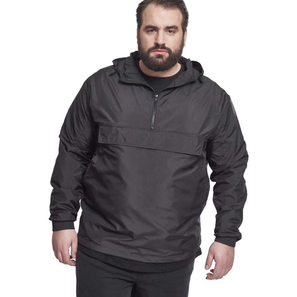 Urban Classics - BASIC Pull-Over Windbreaker Jacket black
