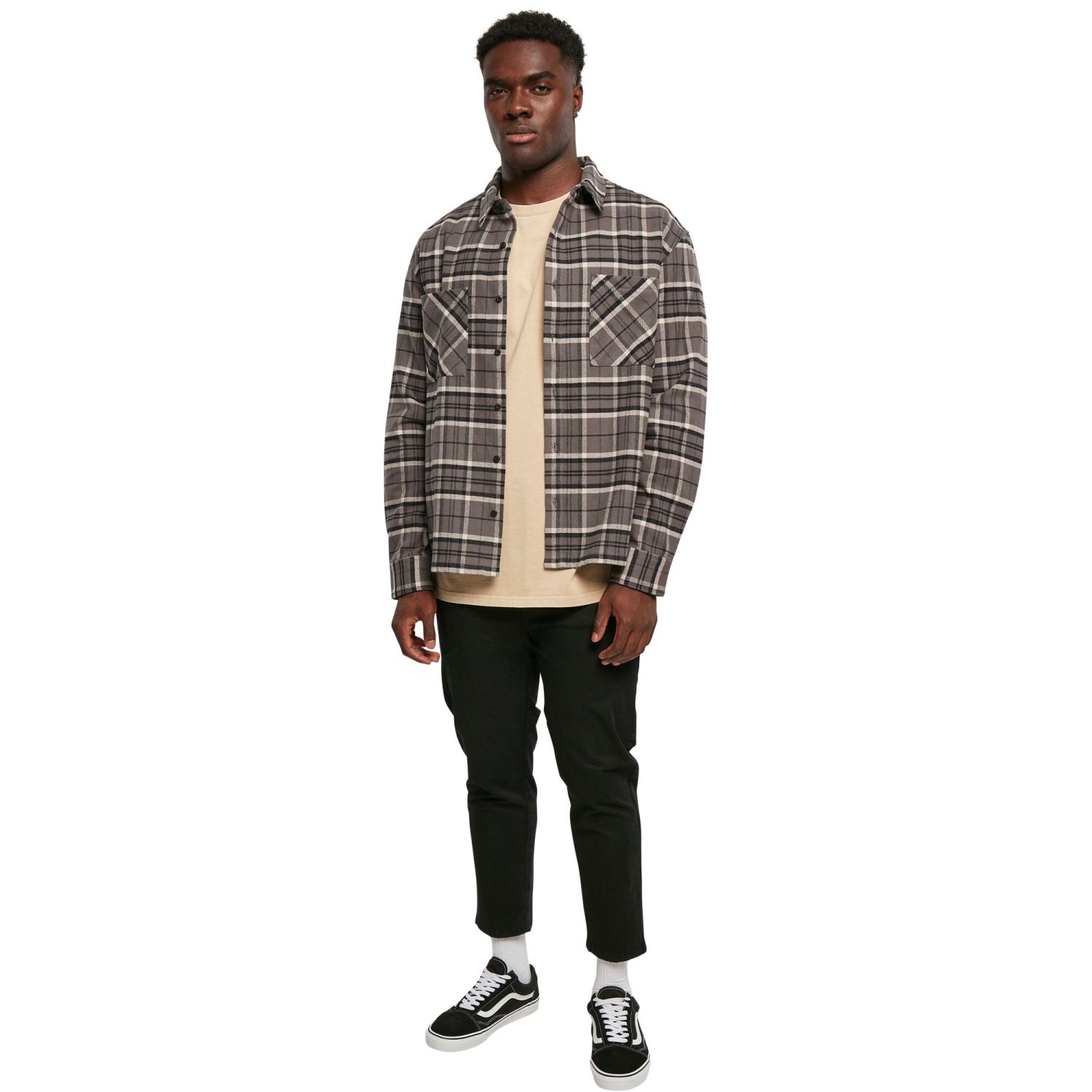 Urban Classics - Boxy Oversized Kane Check Chemise