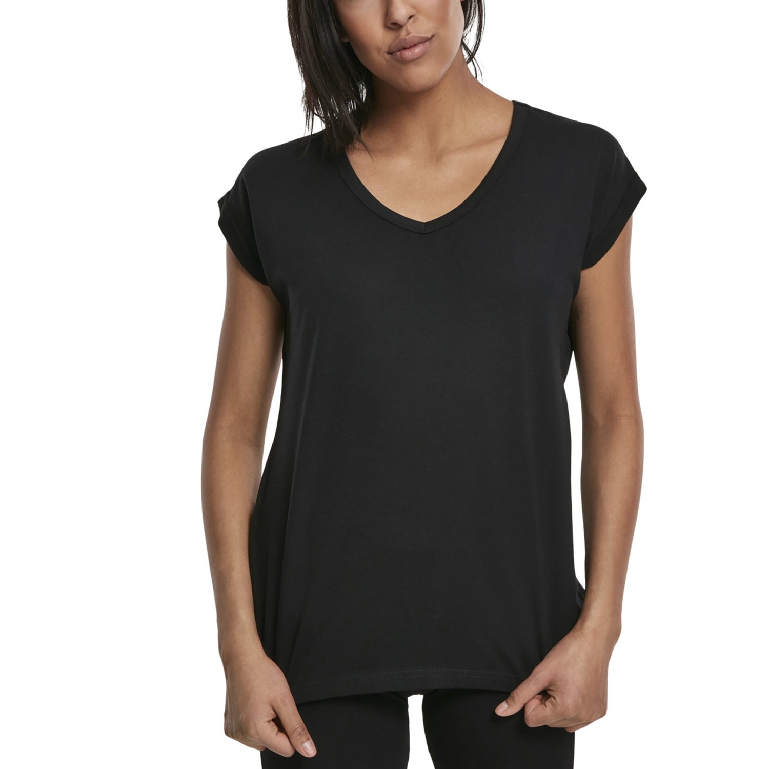 Urban Classics Femme - EXTENDED SHOULDER Shirt