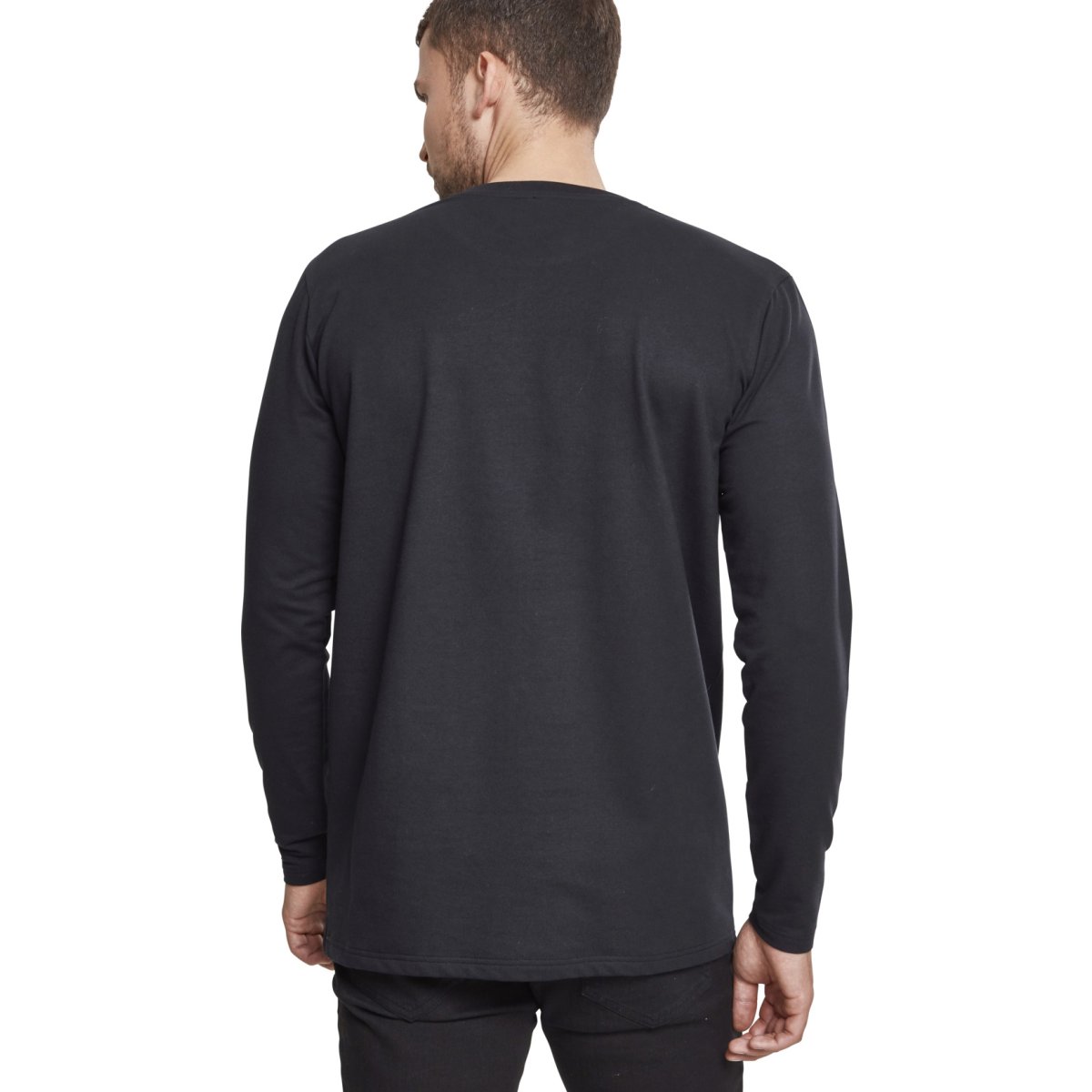 Urban Classics - Stretch Terry Longsleeve black