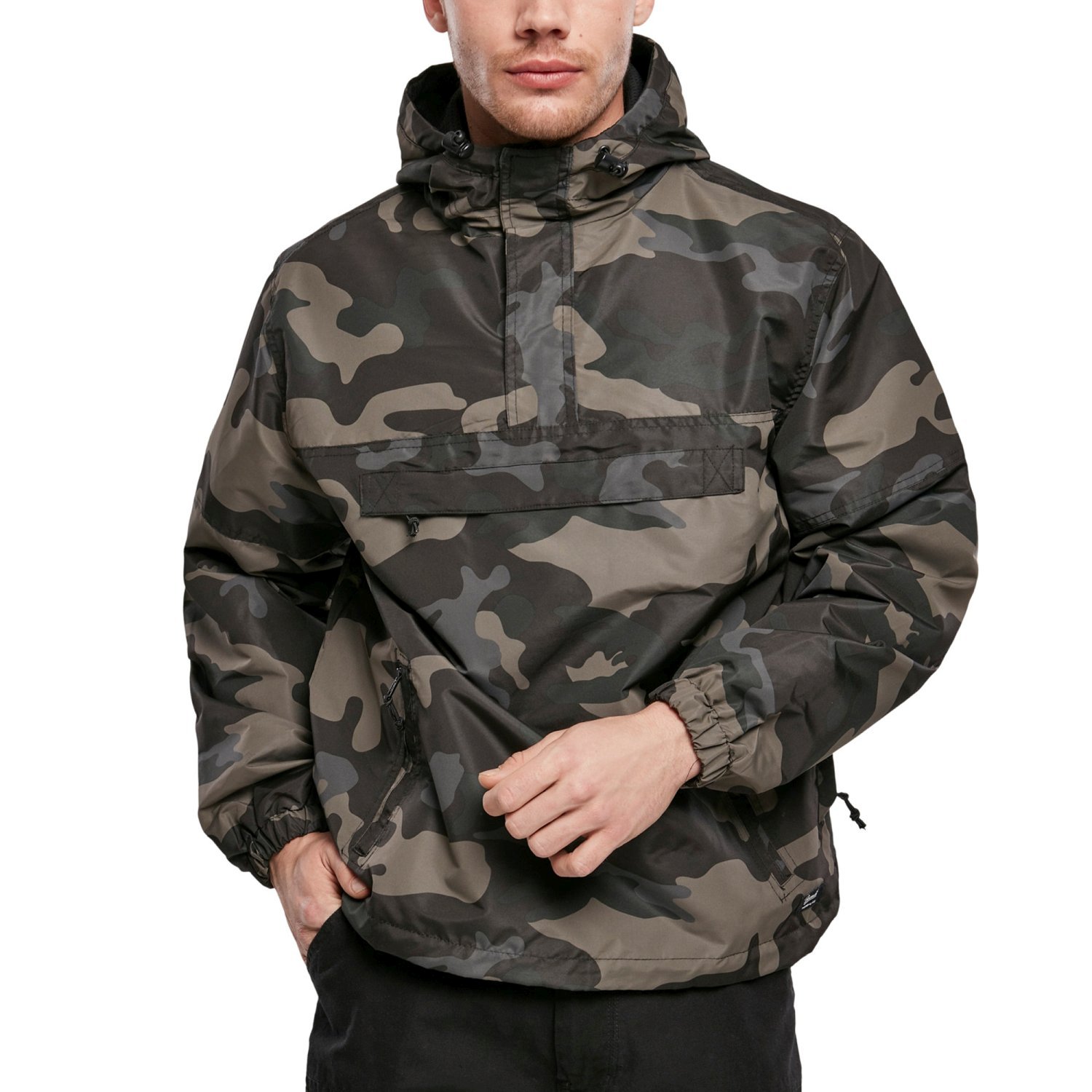Brandit Pull-Over Summer Windbreaker Jacket dark camo