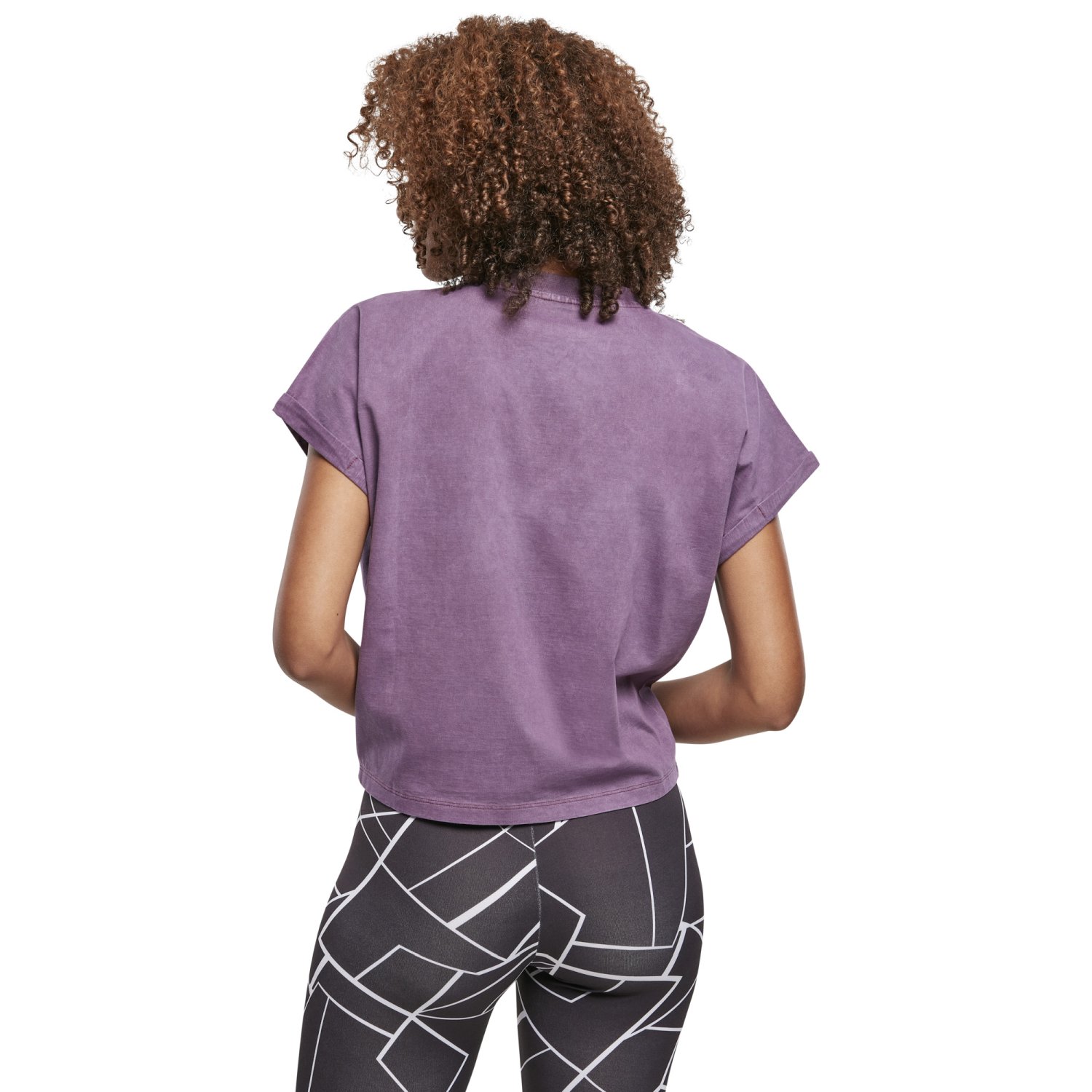Urban Classics Ladies - Pigment Dye Short Top