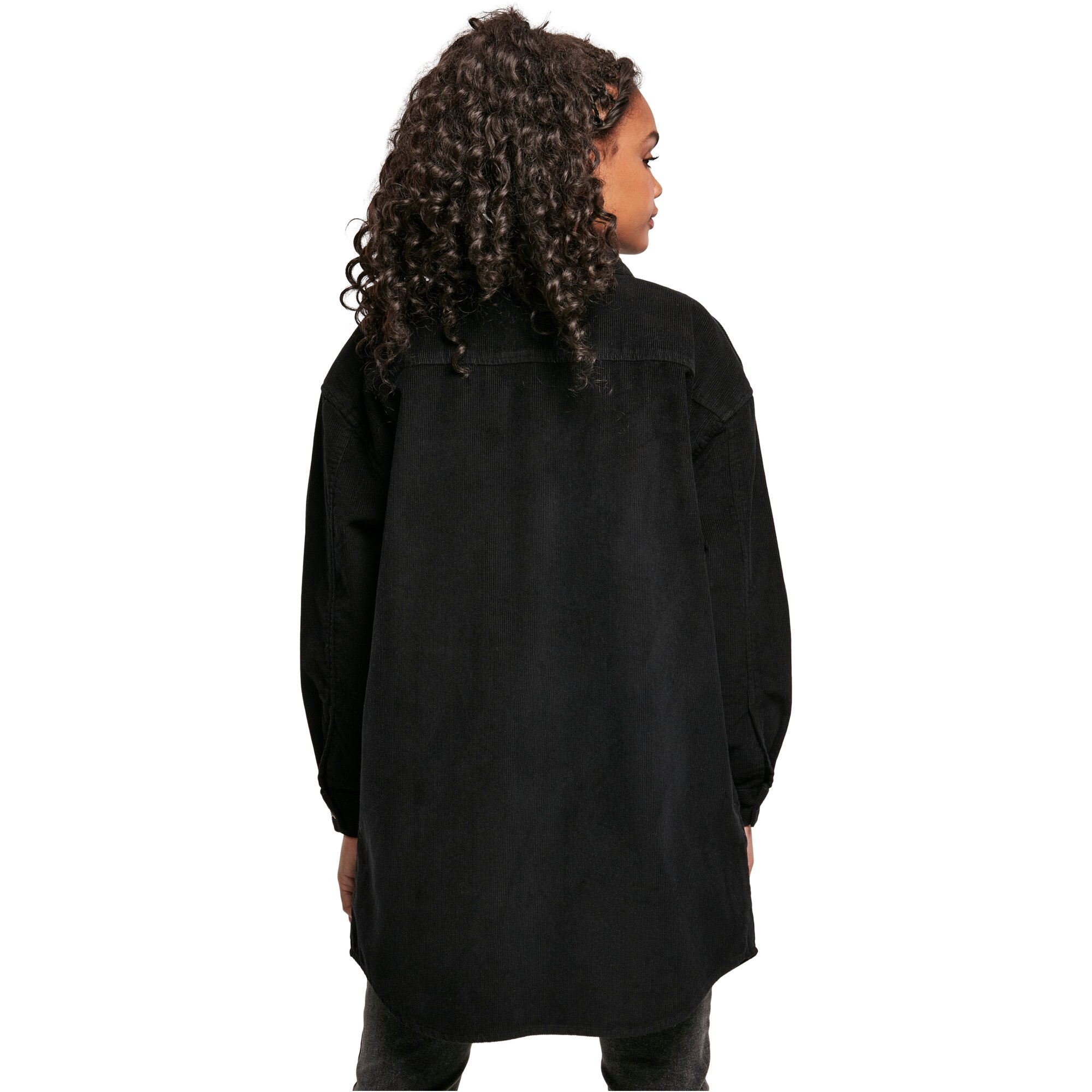 Urban Classics Ladies - KORD Long Overshirt Hemd