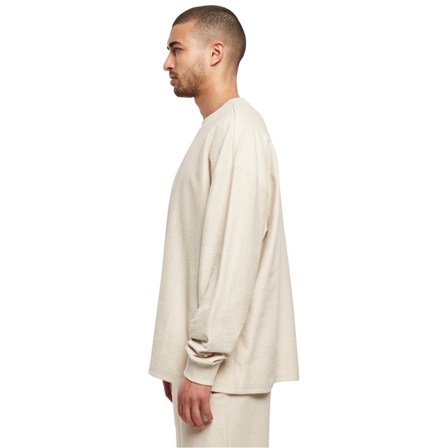 Urban Classics - Rib Terry Boxy Sweatshirt softseagrass