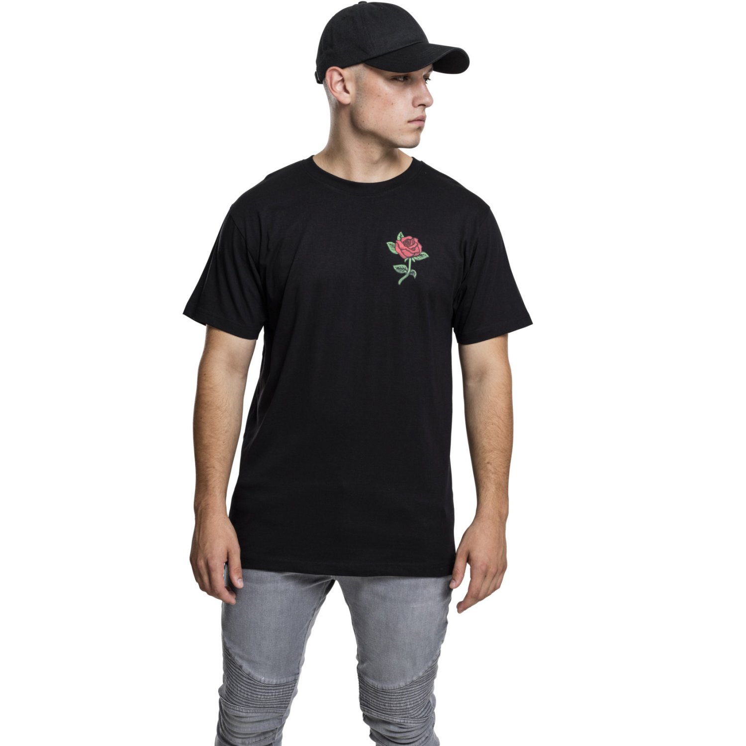 Mister Tee Shirt - ROSE noir