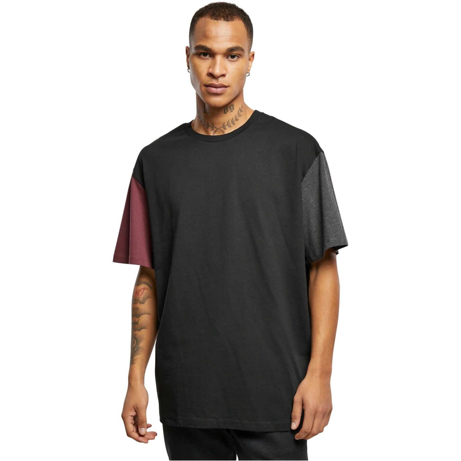 Urban Classics - Organic Oversized Colorblock Shirt
