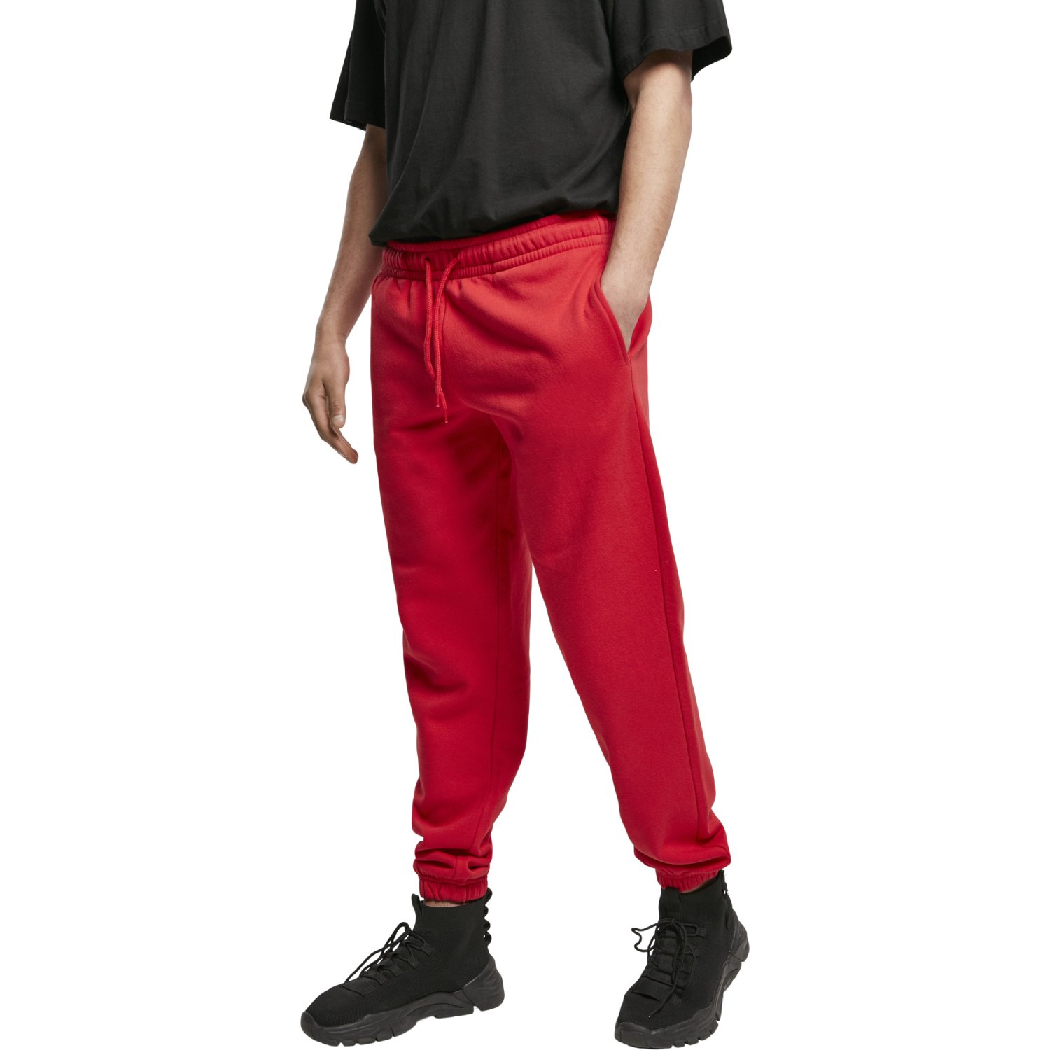 Urban Classics - BASIC Sweatpants 2.0 red