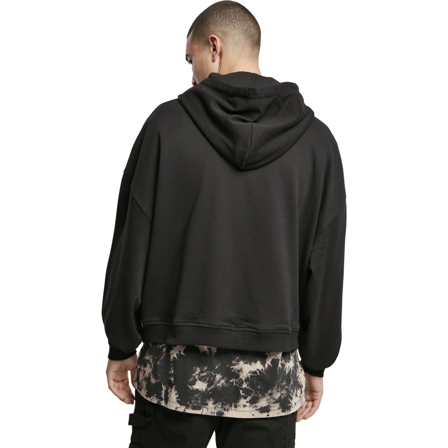 Urban Classics - Short Oversized 80's Hoody black