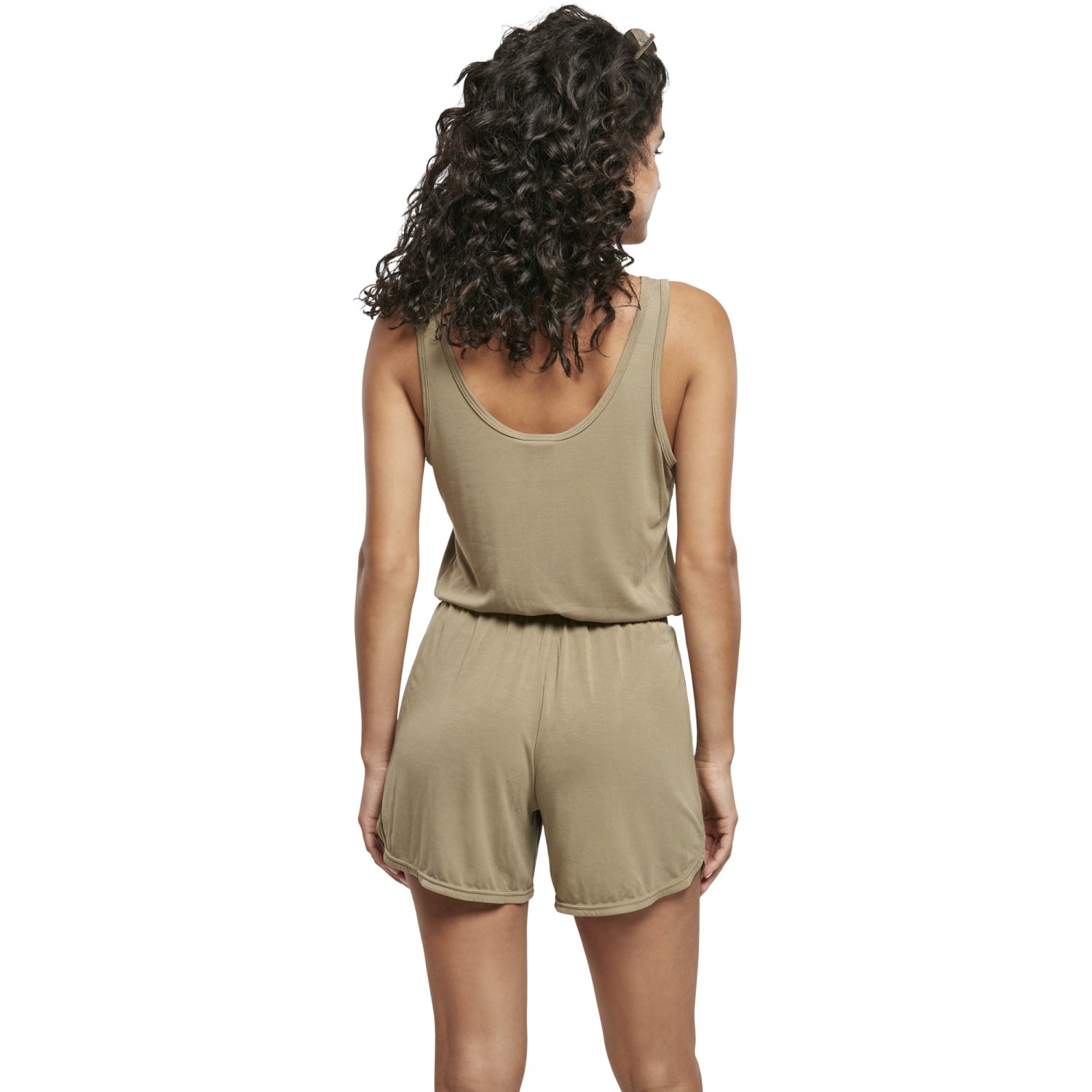 Urban Classics Ladies - MODAL Short Sleevless Jumpsuit