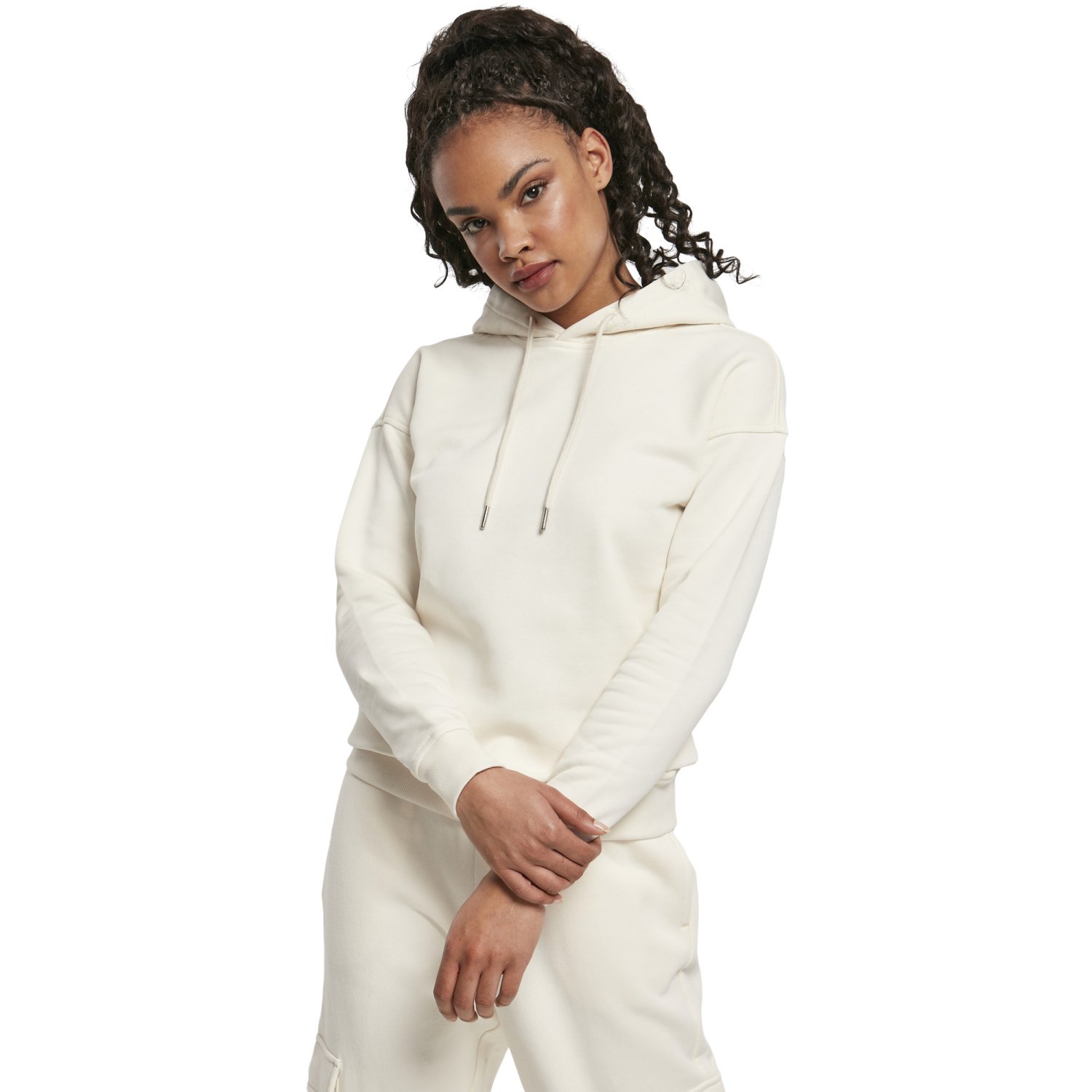 Urban Classics Ladies - ORGANIC Basic Hoody sand beige