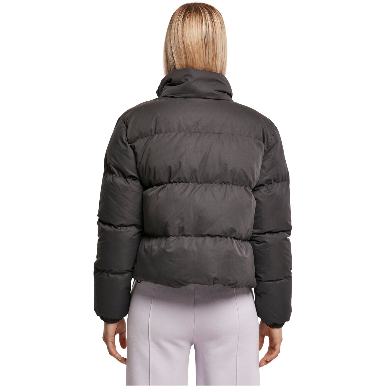 Urban Classics Ladies - Short Puffer Winterjacket black