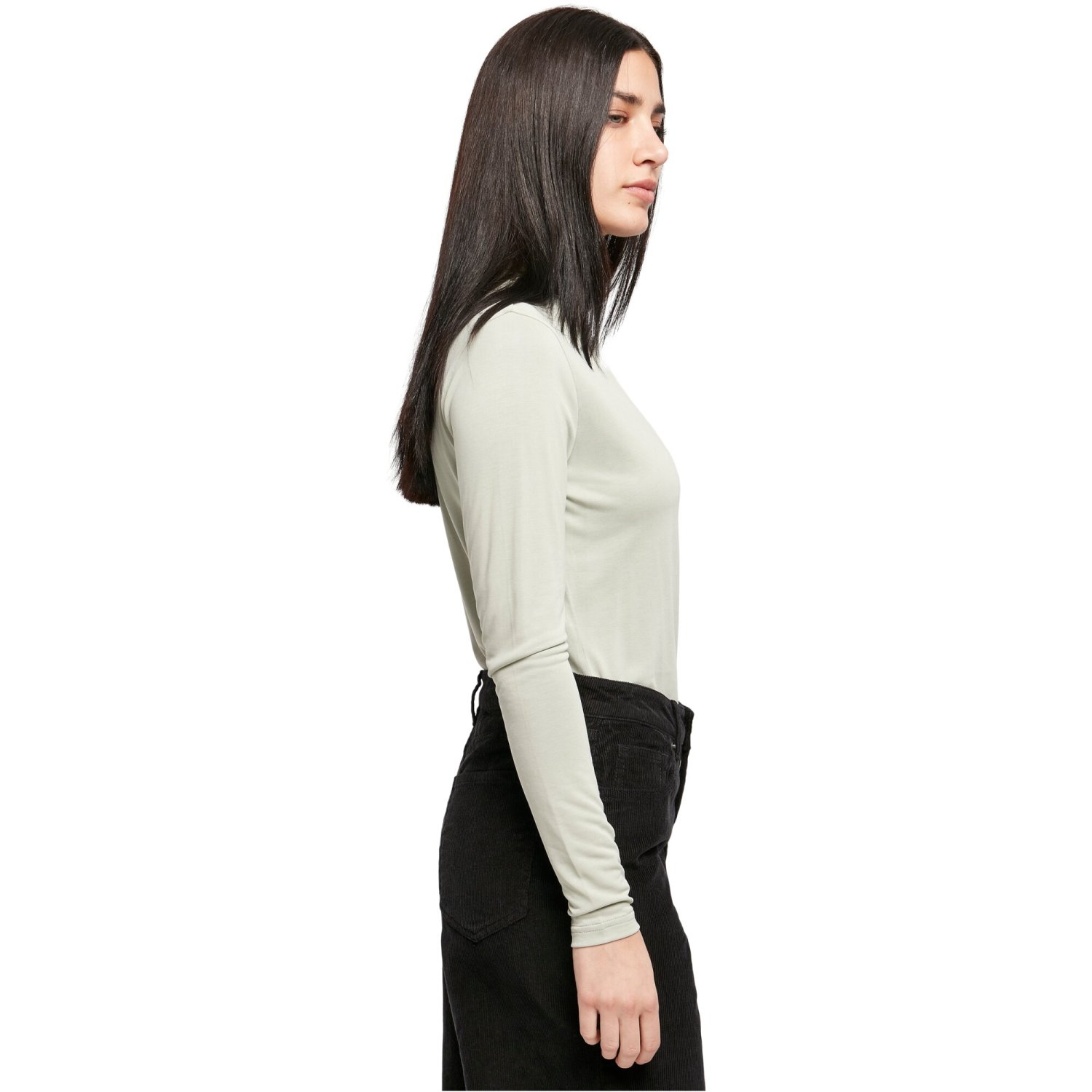 Urban Classics Ladies - Modal Turtleneck Longsleeve