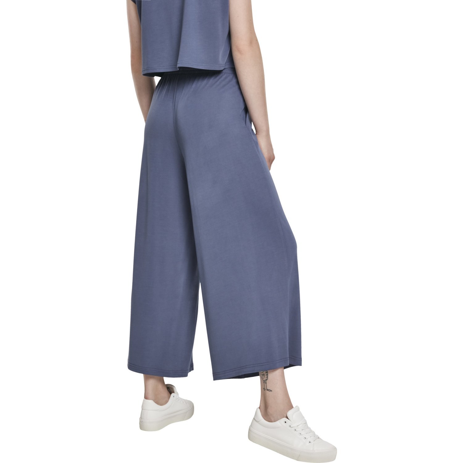 Urban Classics Ladies - Pantalon Modal Culotte vintage