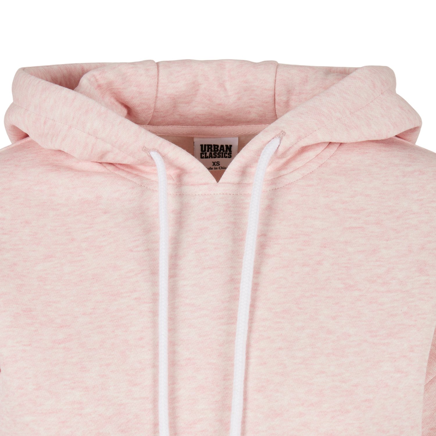 Urban Classics Ladies - MELANGE Hoody pink