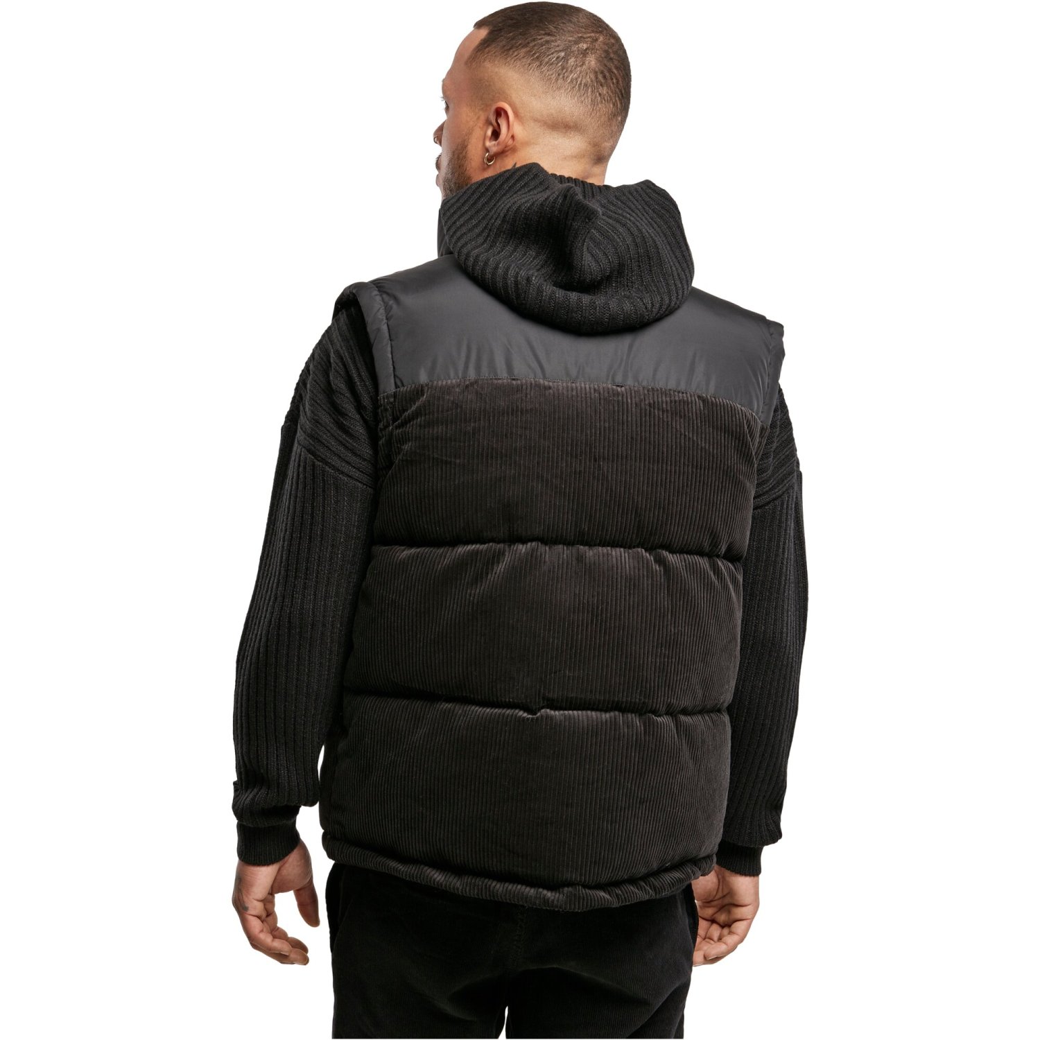 Urban Classics - KORD Puffer Vest black