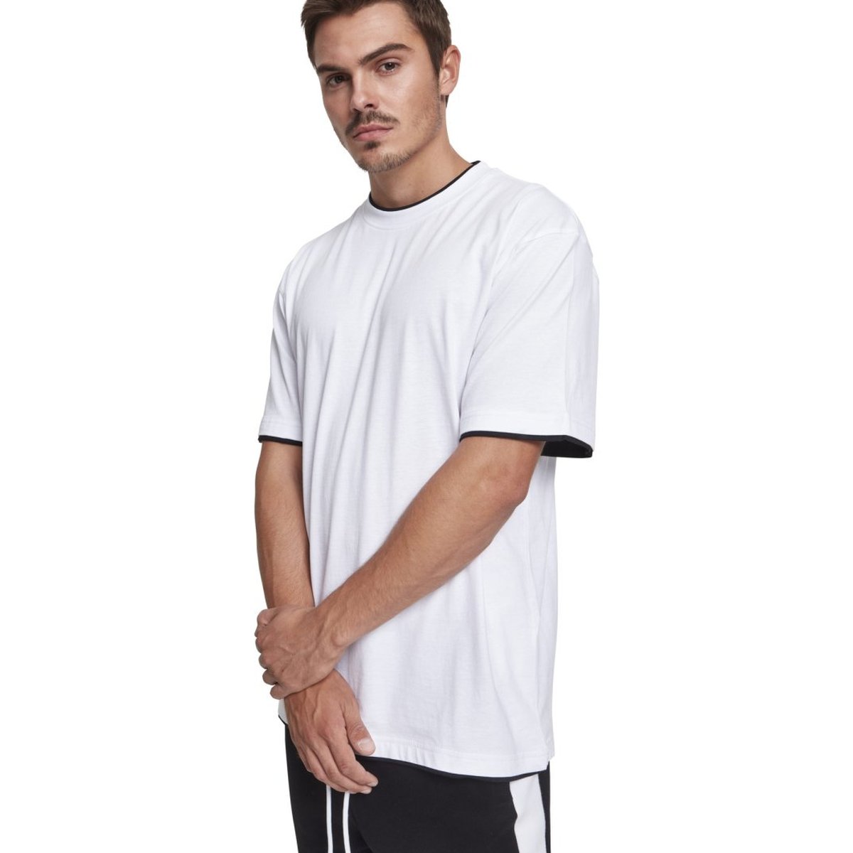 Urban Classics - CONTRAST Big & Tall Tee Shirt