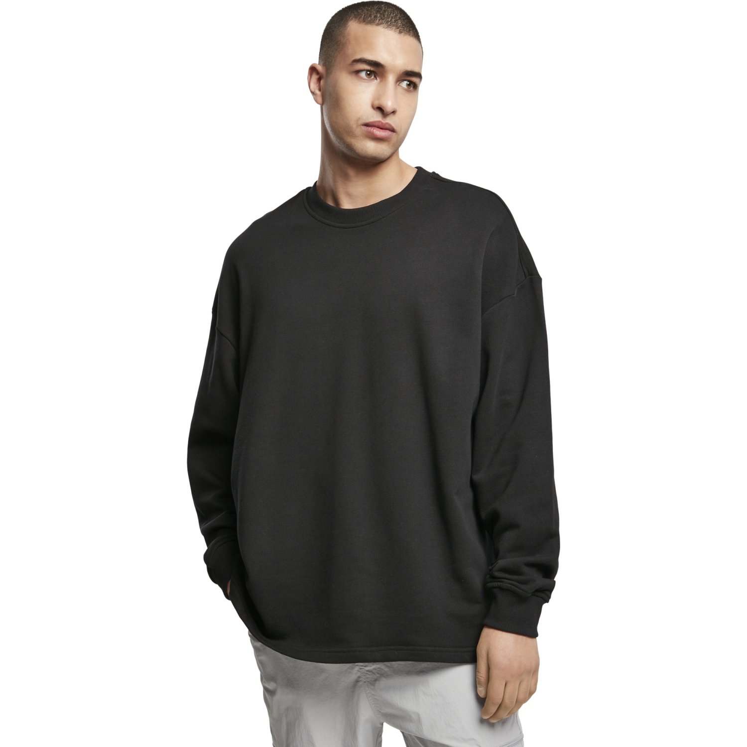 Urban Classics - Organic Oversized Boxy Pullover noir