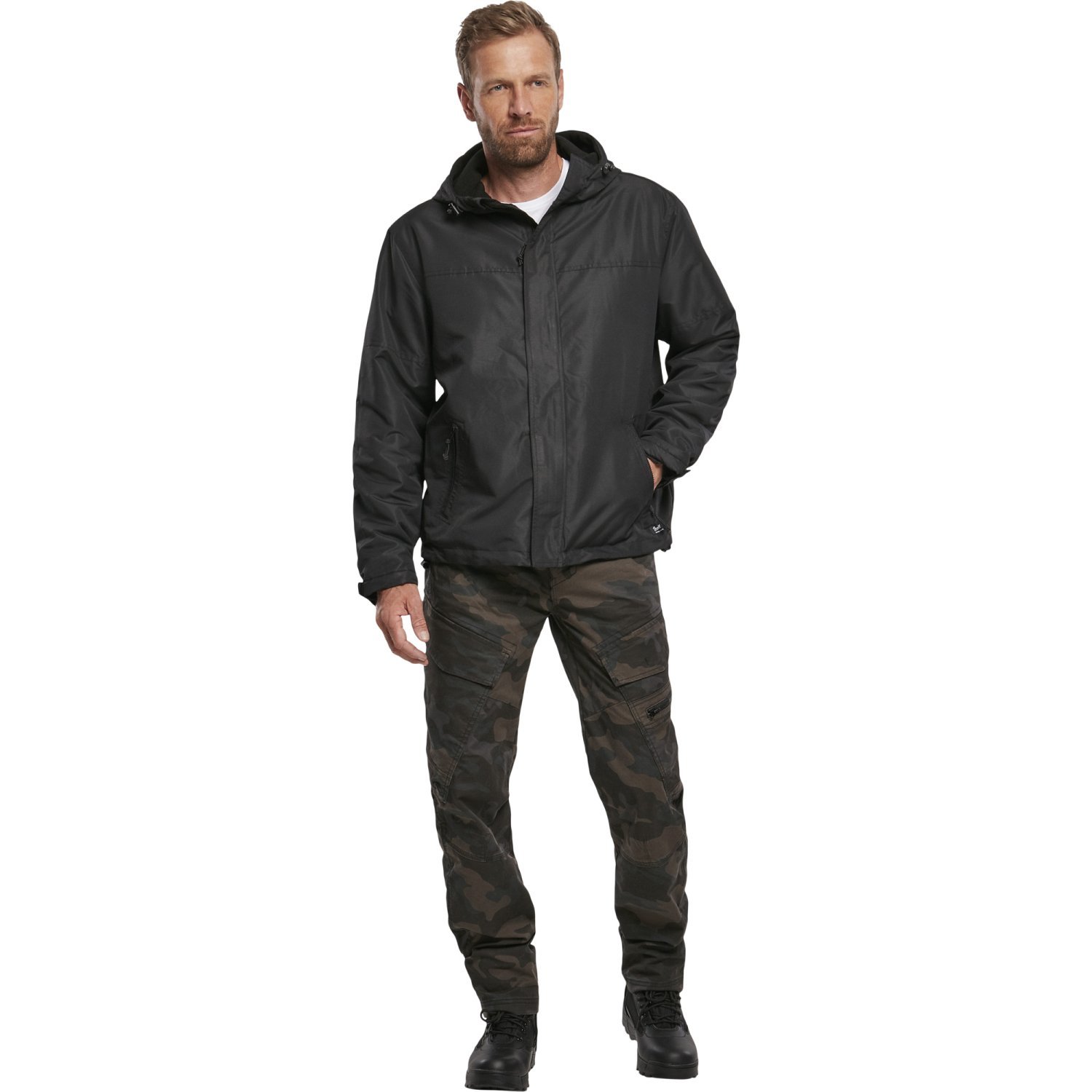 Brandit - Zipped Winterjacke Windbreaker
