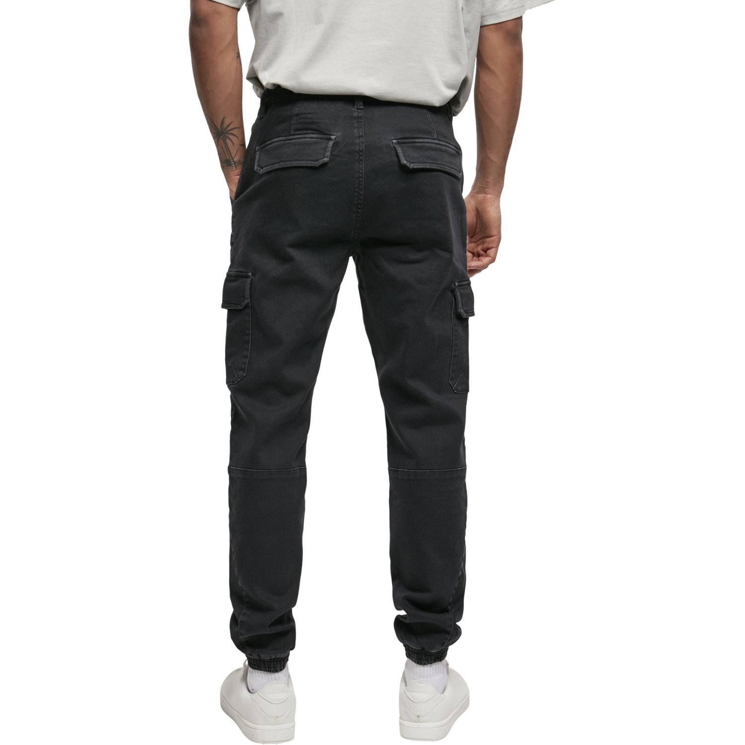 Urban Classics - CARGO Knitted Jogging Pants black