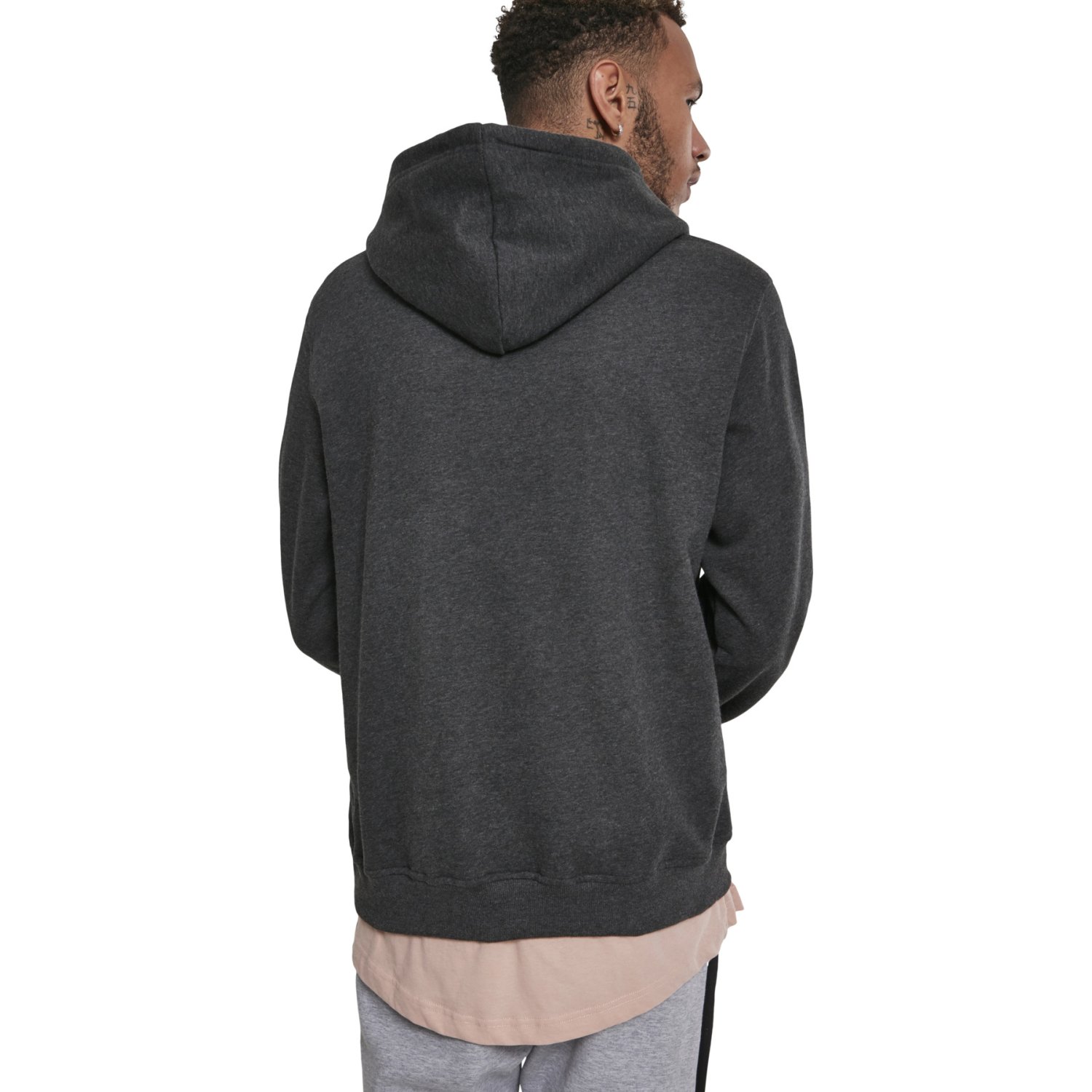 Urban Classics - Basic Terry Hoody charcoal