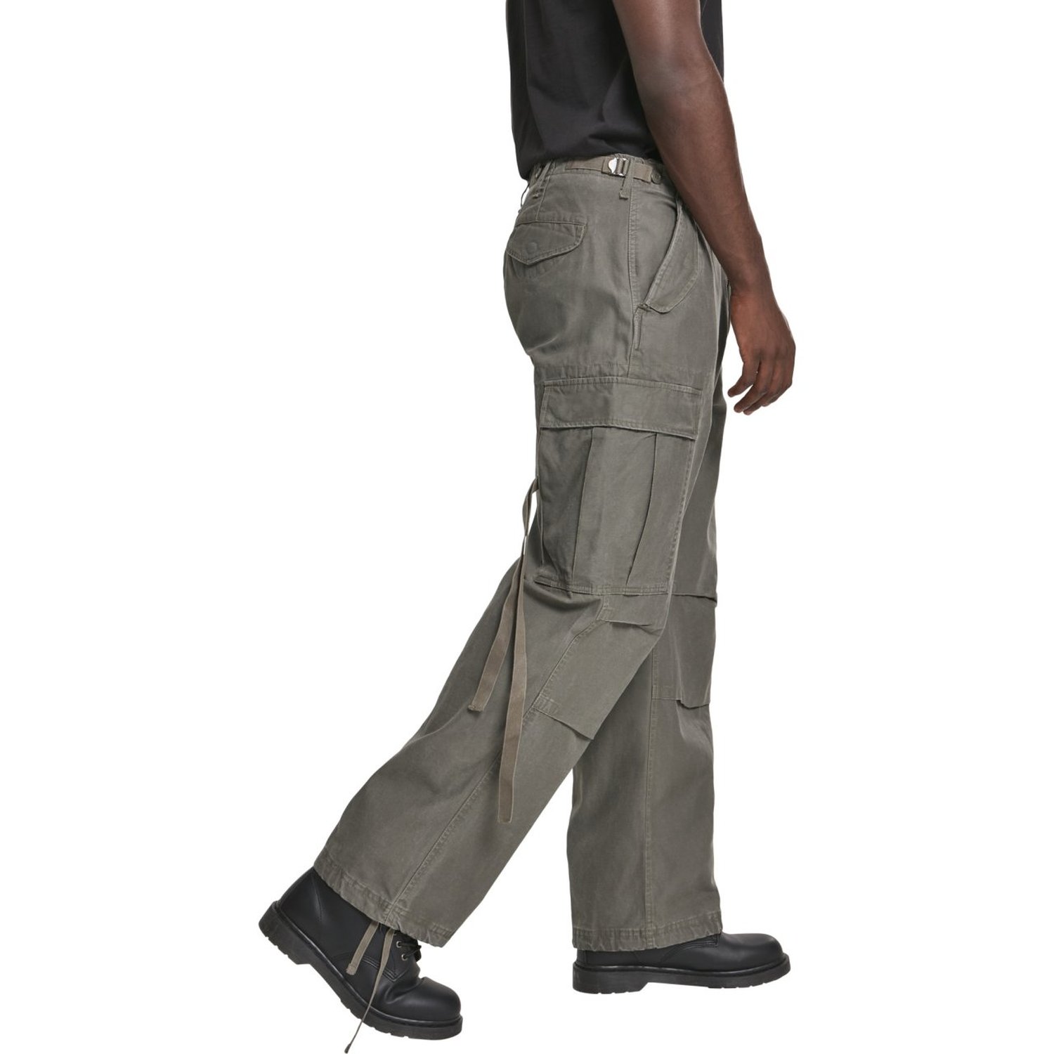 Brandit M65 Vintage Cargo Army Trousers olive