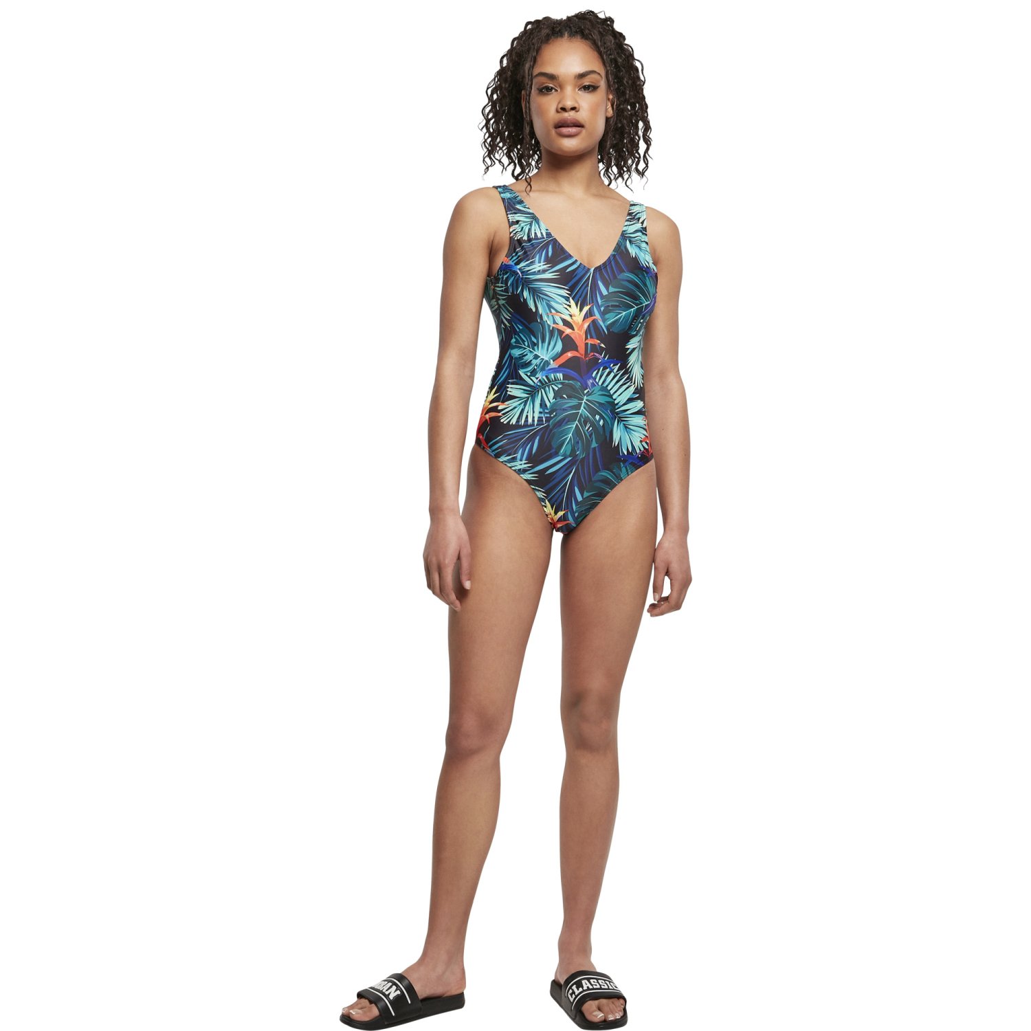 Urban Classics Ladies - High Leg Swimsuit Bikini vriesea