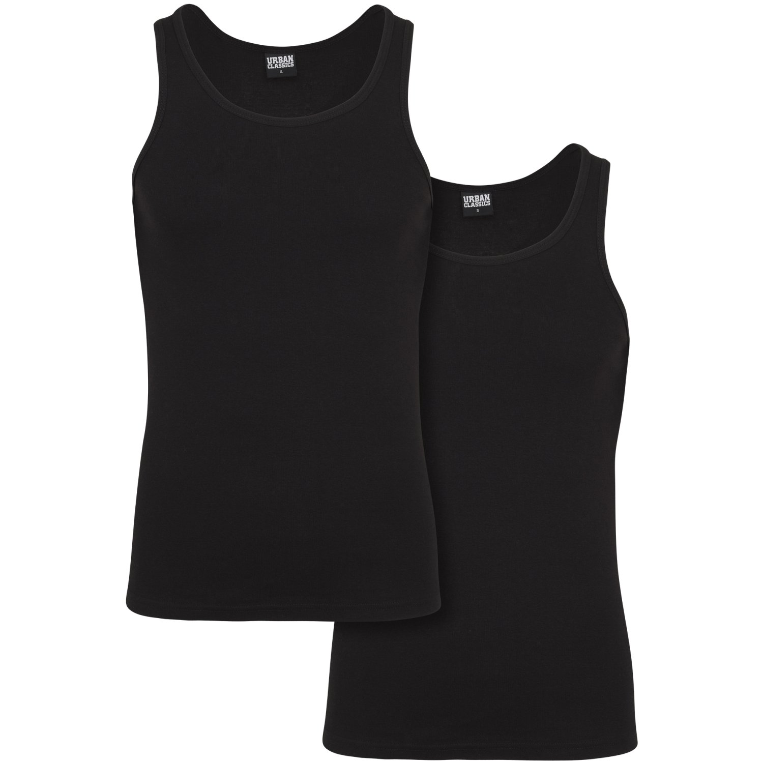 Urban Classics - Seamless Tank Top 2-Pack black