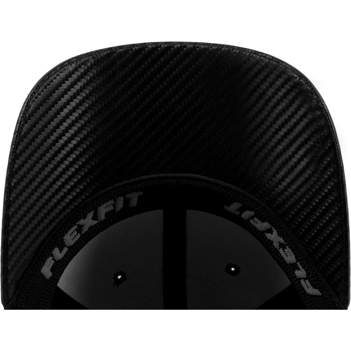 Flexfit CARBON Stretchable Curved Cap - schwarz