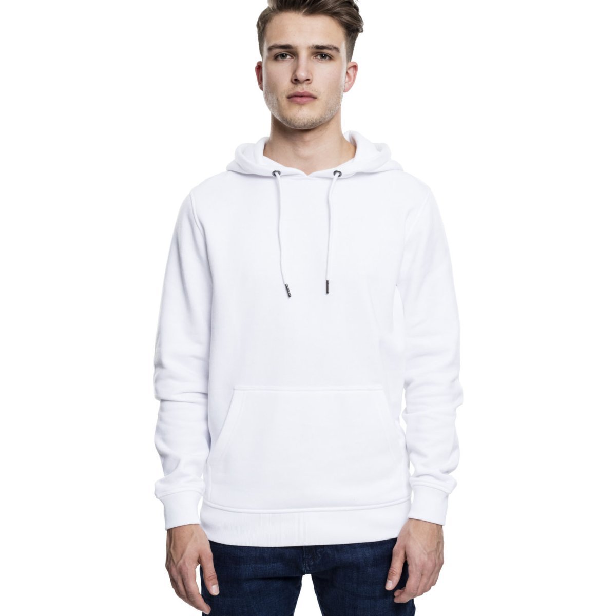Urban Classics - Basic Sweat Hoody white