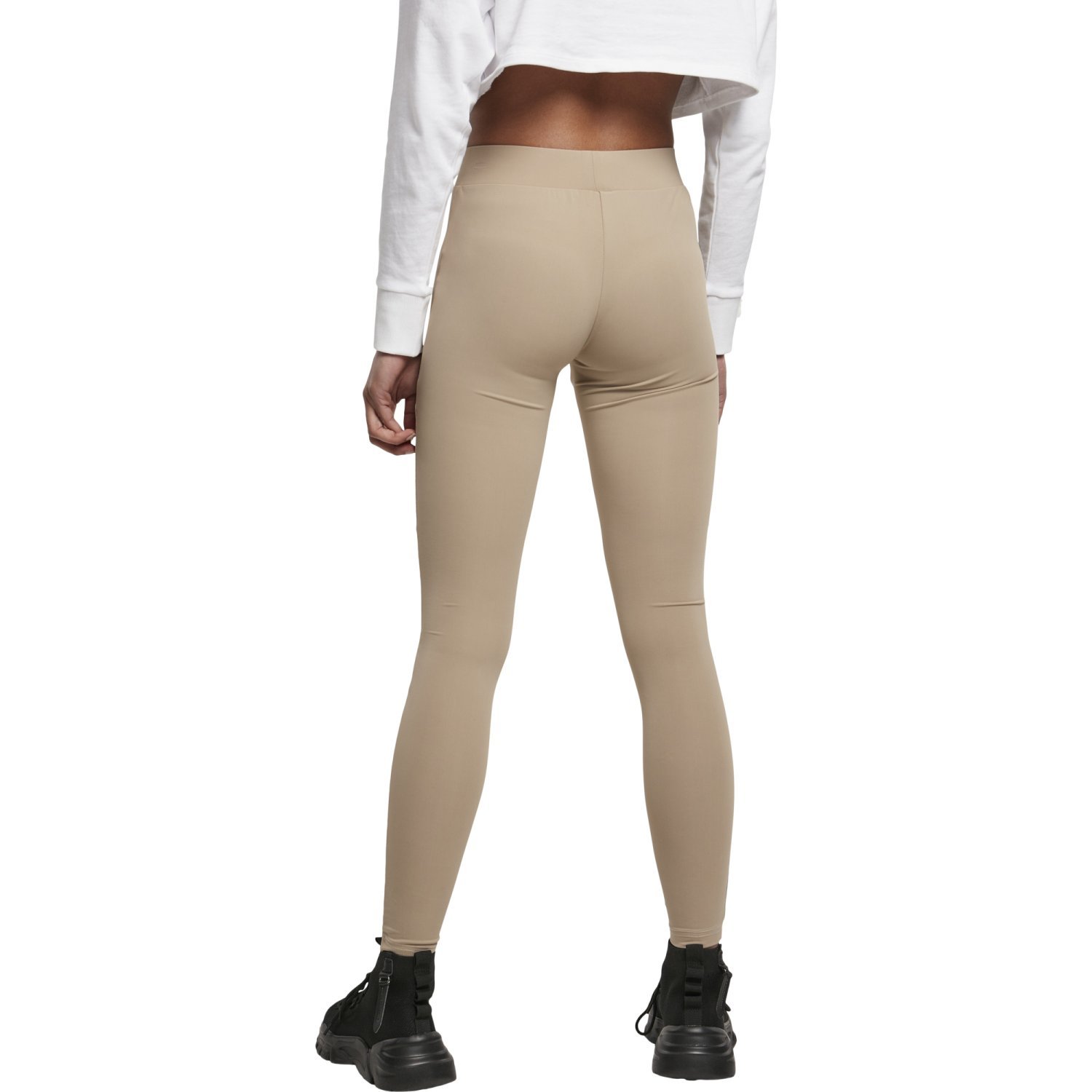 Urban Classics Ladies - TECH MESH Leggings taupe