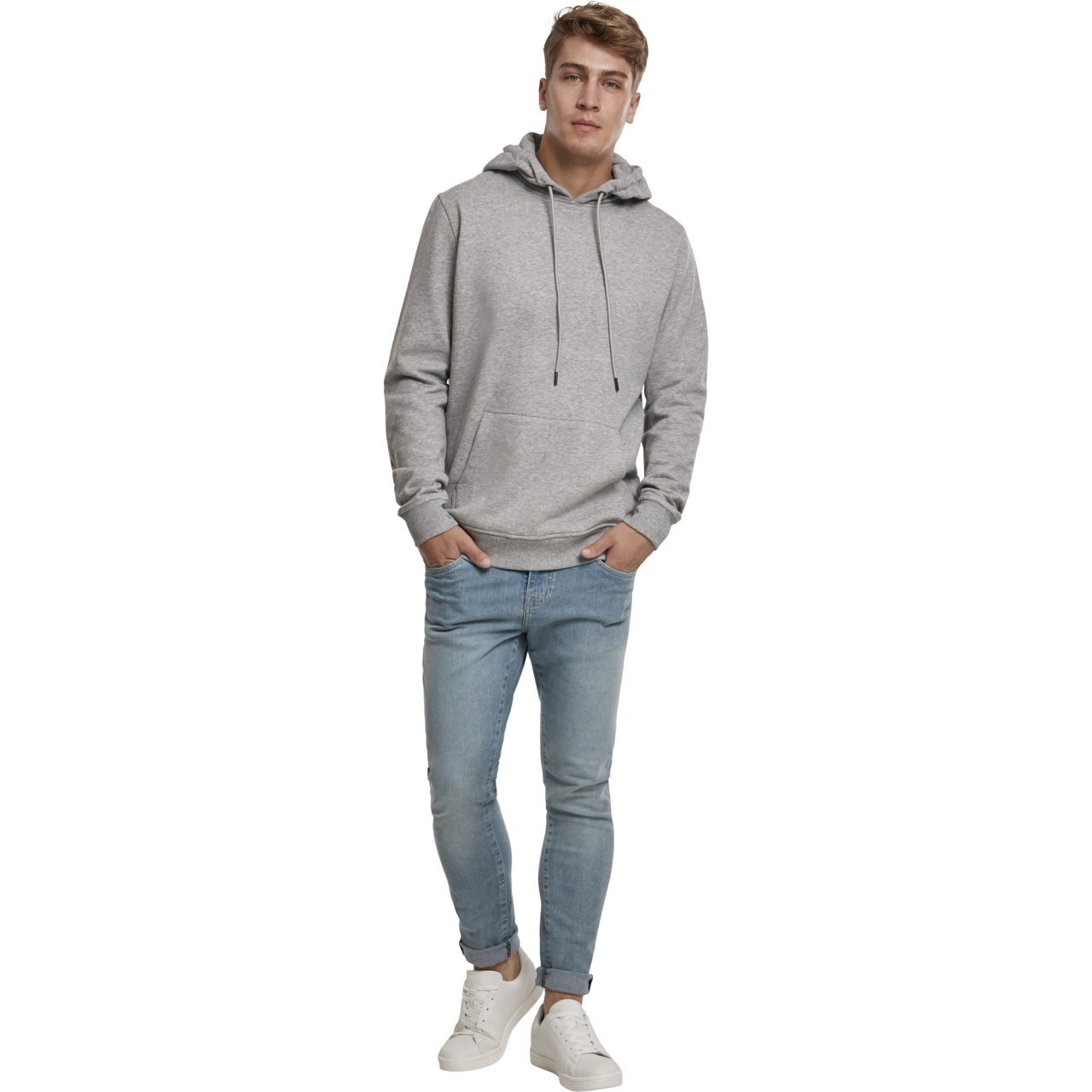 Urban Classics - Basic Sweat Hoody grey