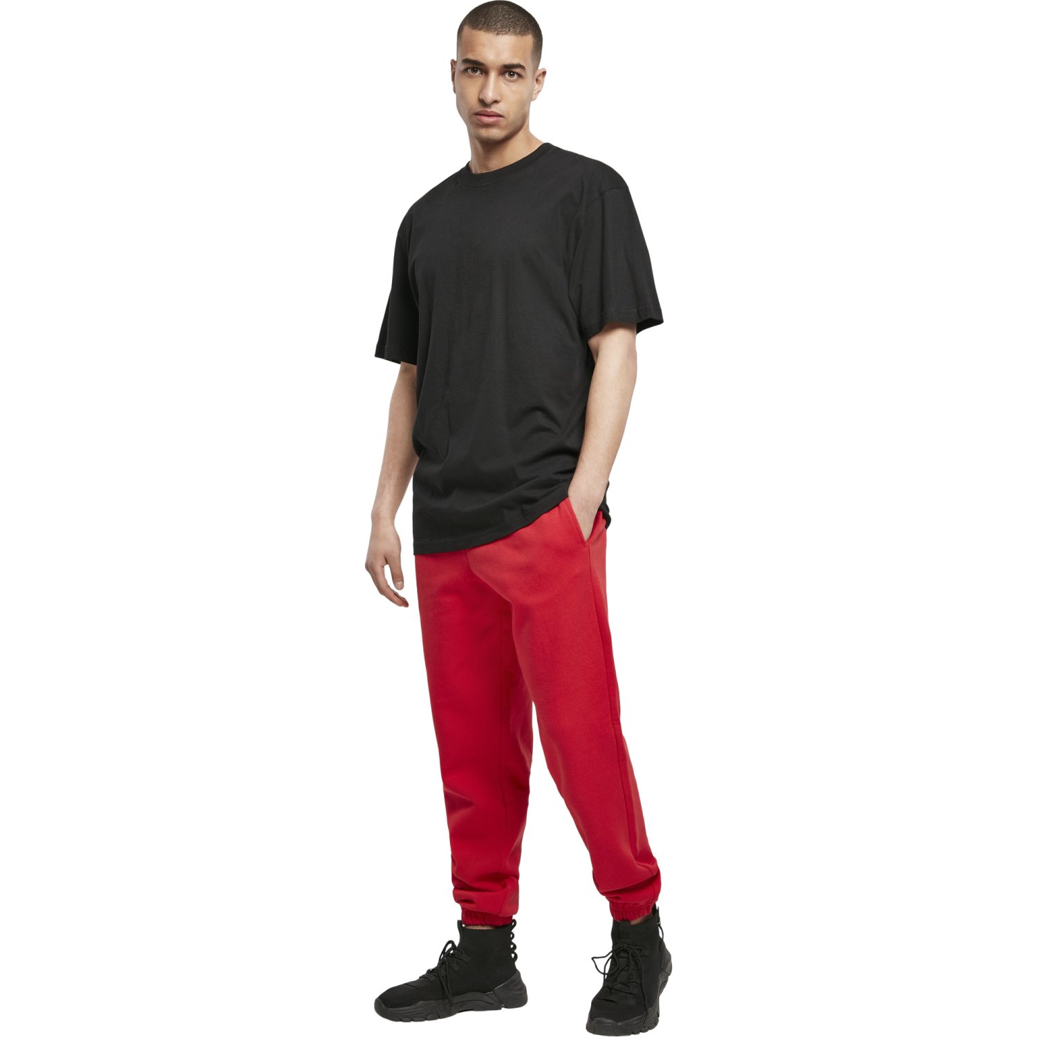 Urban Classics - BASIC Sweatpants 2.0 red