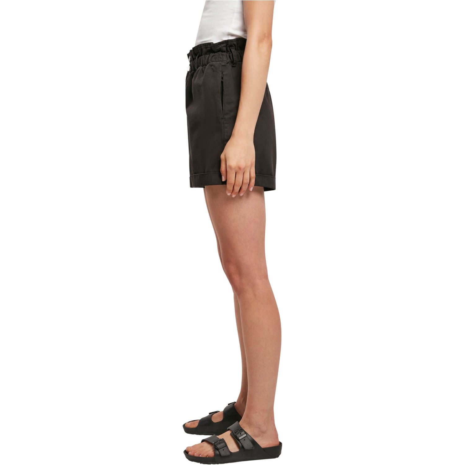 Urban Classics Ladies - Paperbag Shorts