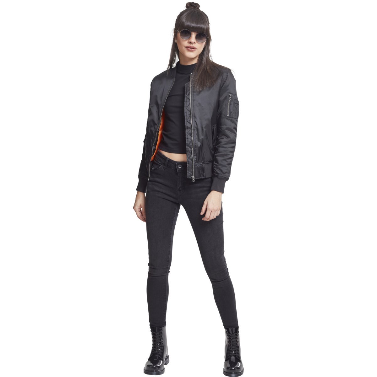 Urban Classics Ladies - BASIC BOMBER Pilot Flieger Jacke