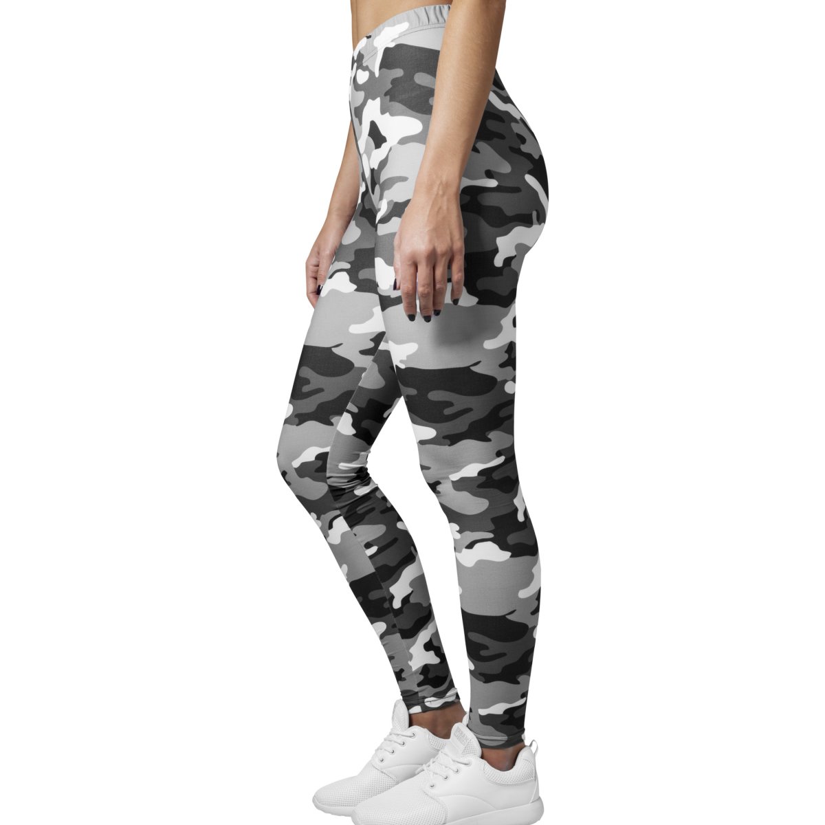 Urban Classics Femme - CAMO Leggings snow camo