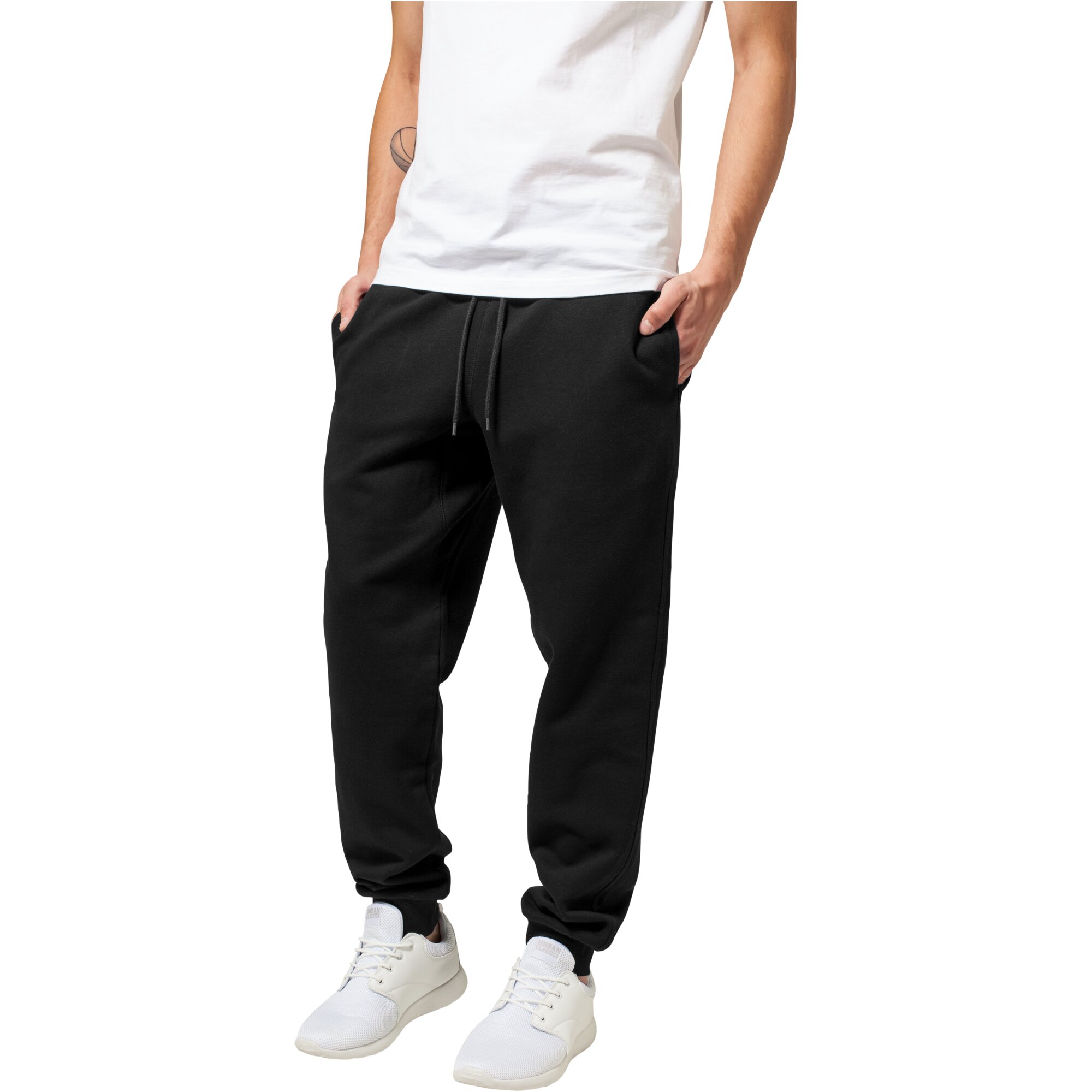 Urban Classics - BASIC Sweatpants noir