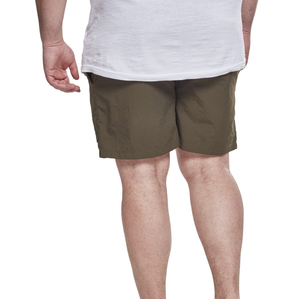 Urban Classics - BLOCK Short de bain olive