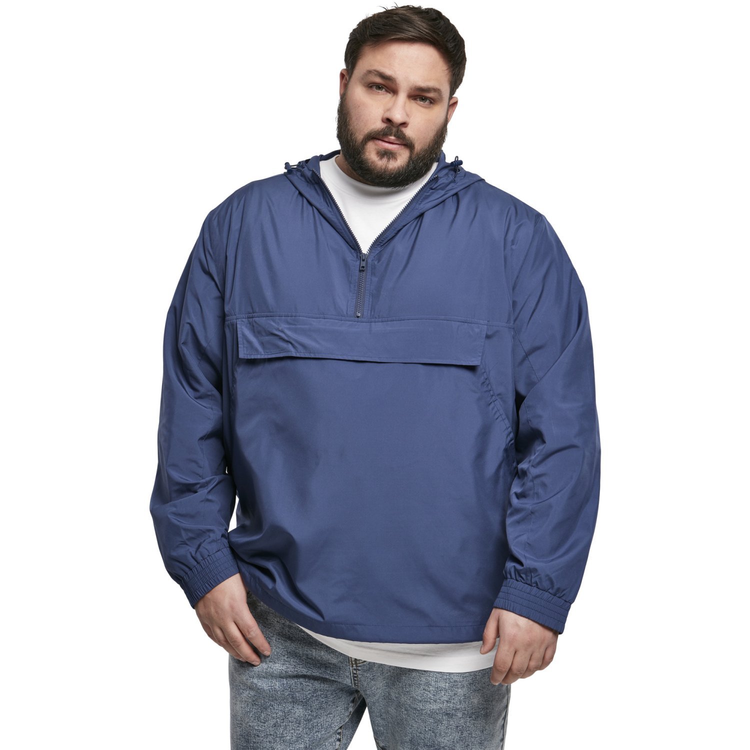Urban Classics - BASIC Pull-Over Windbreaker Veste navy