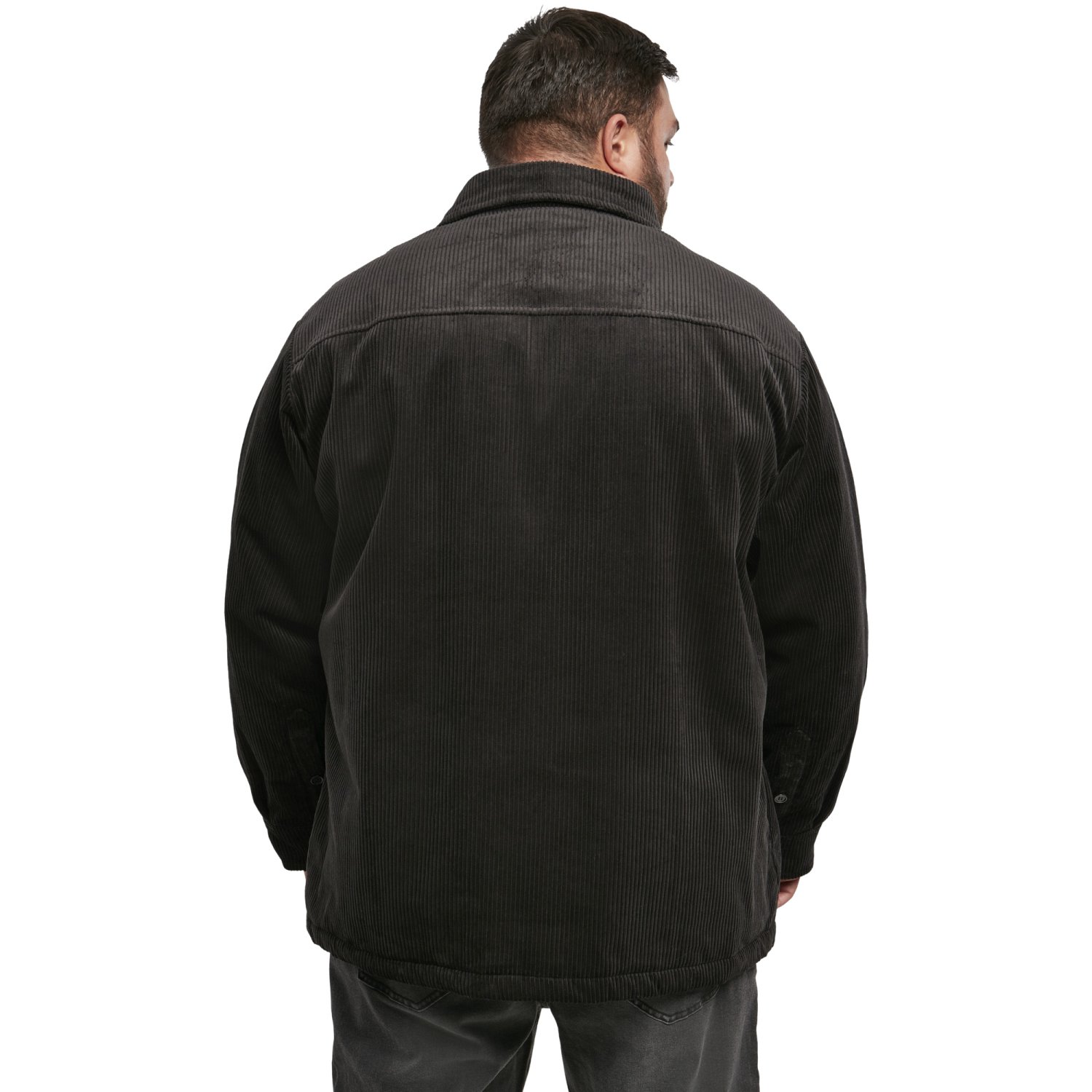 Urban Classics - Corduroy Shirt Jacket black