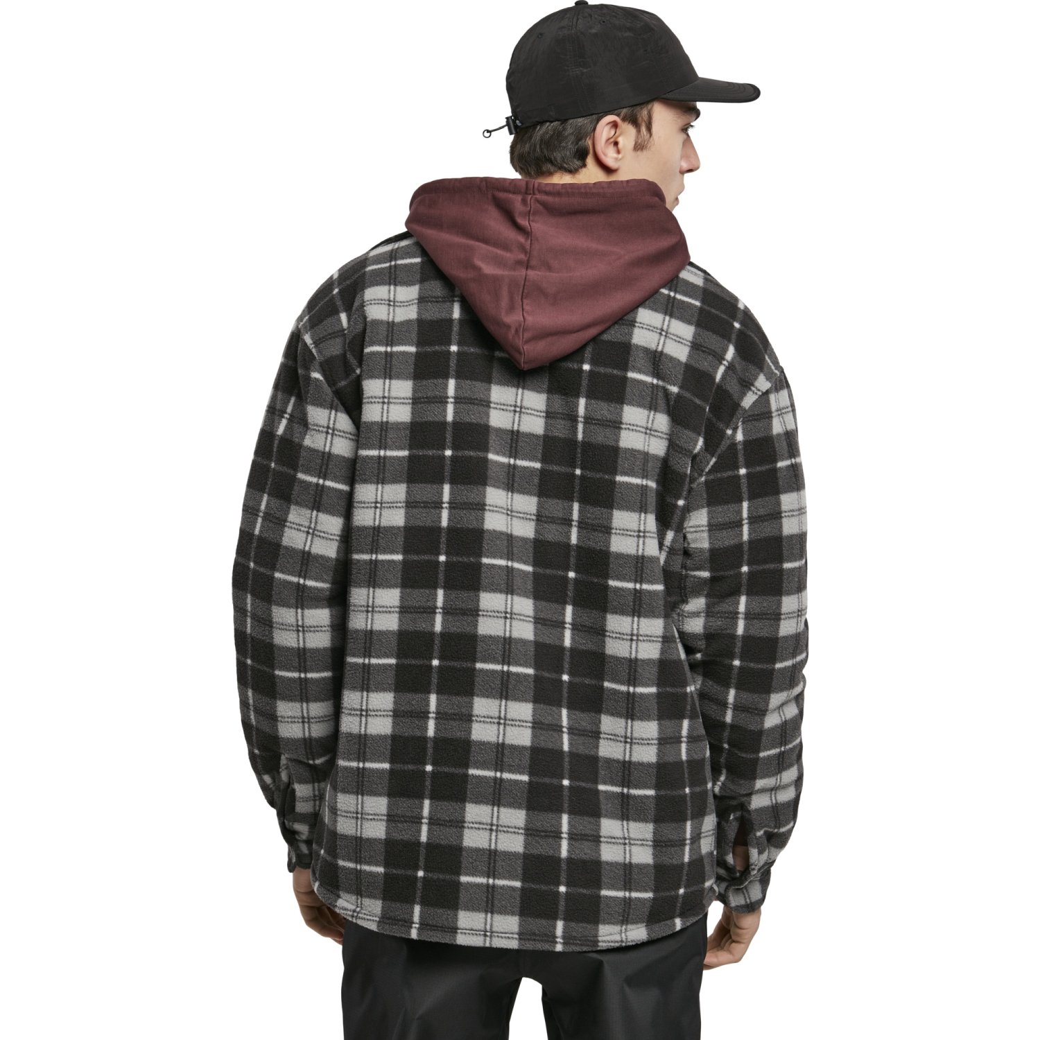 Urban Classics - Flannel Teddy Shirt Jacket