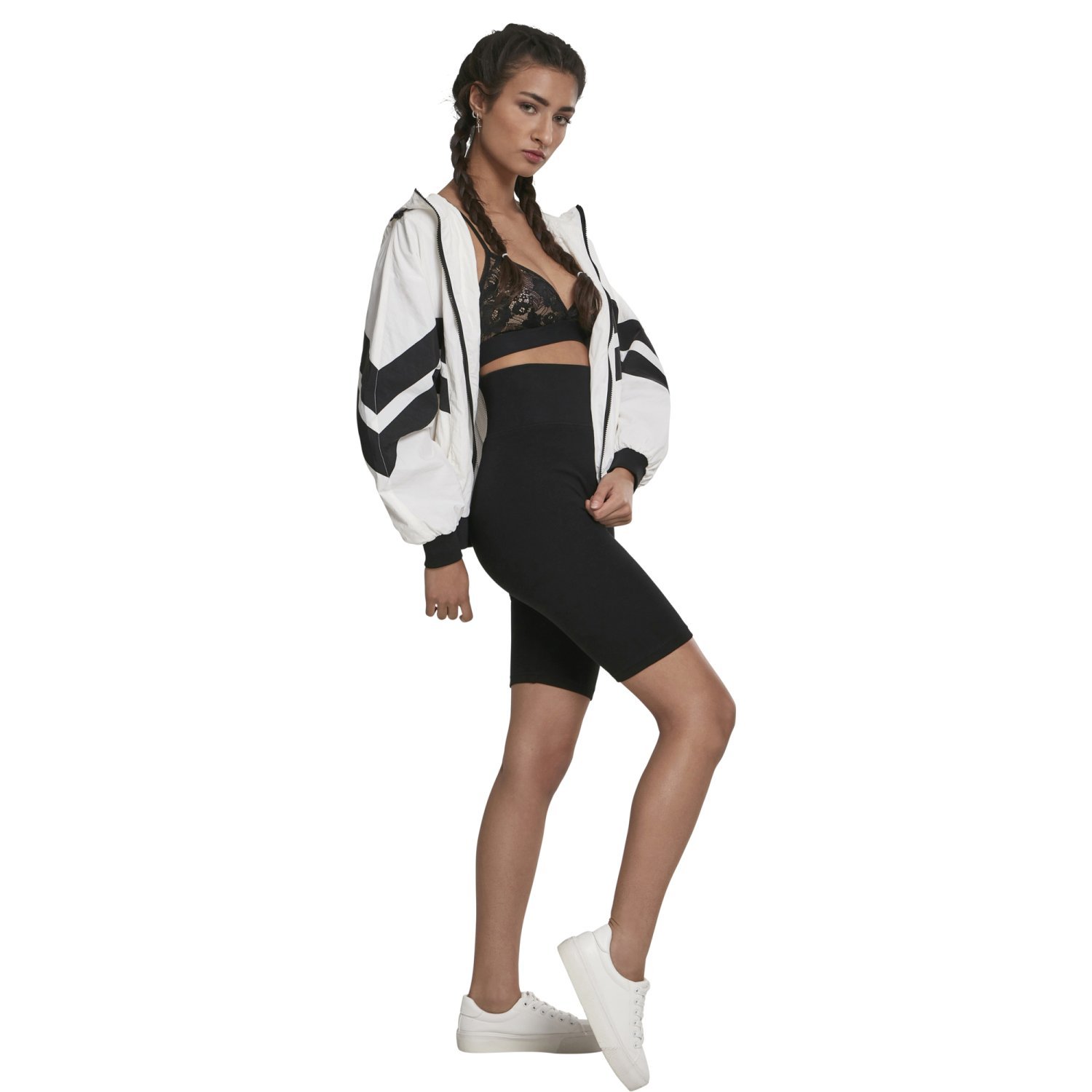 Urban Classics Ladies - High Waist CYCLE Sports Radler Short