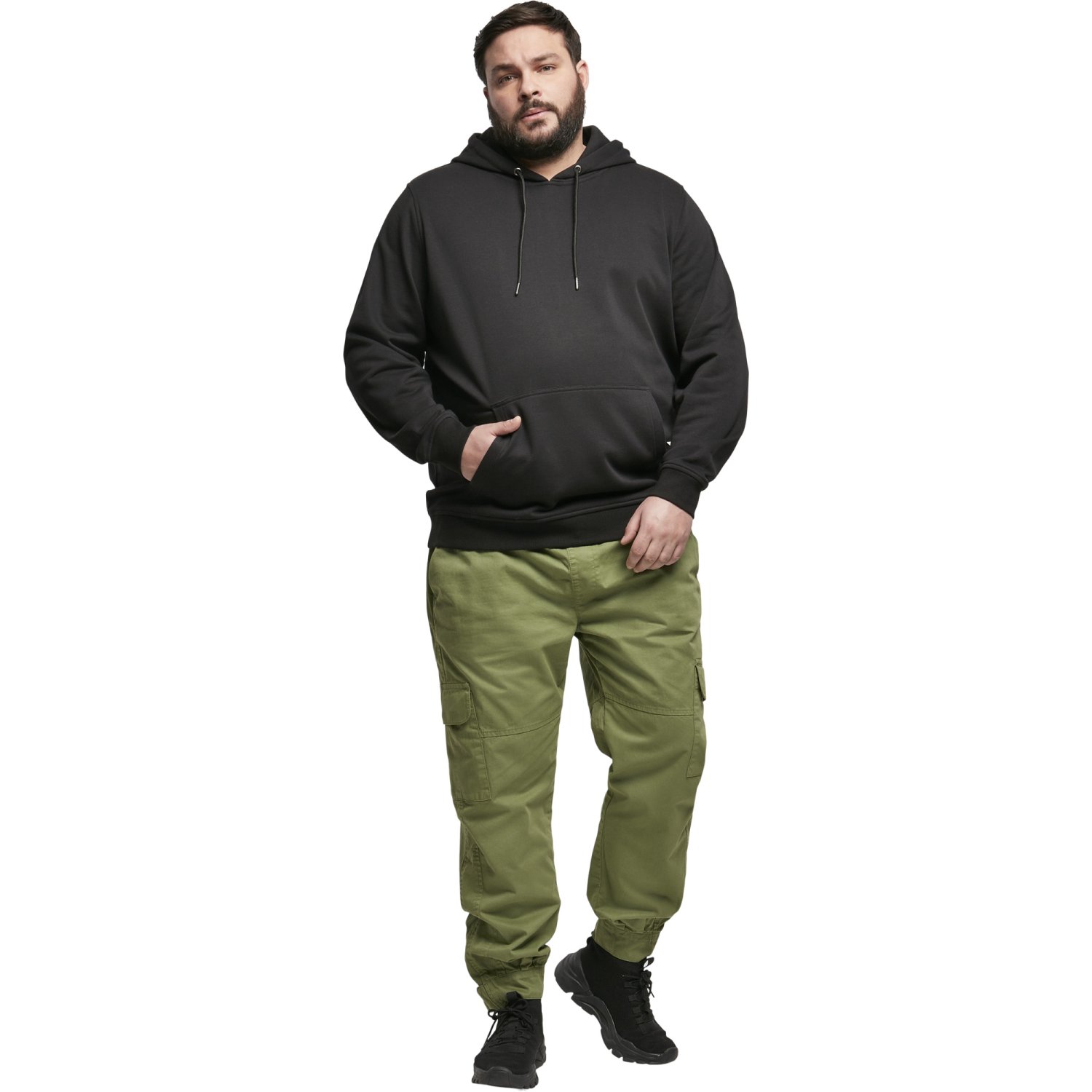 Urban Classics - Military Jogger Cargo Sweatpants olive