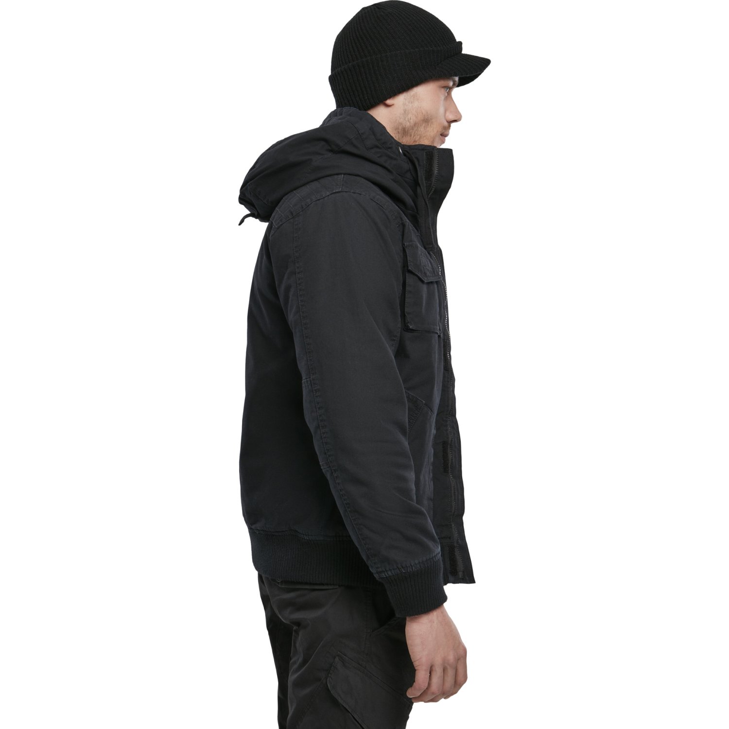 Brandit - BRONX Vintage Winter Jacket noir